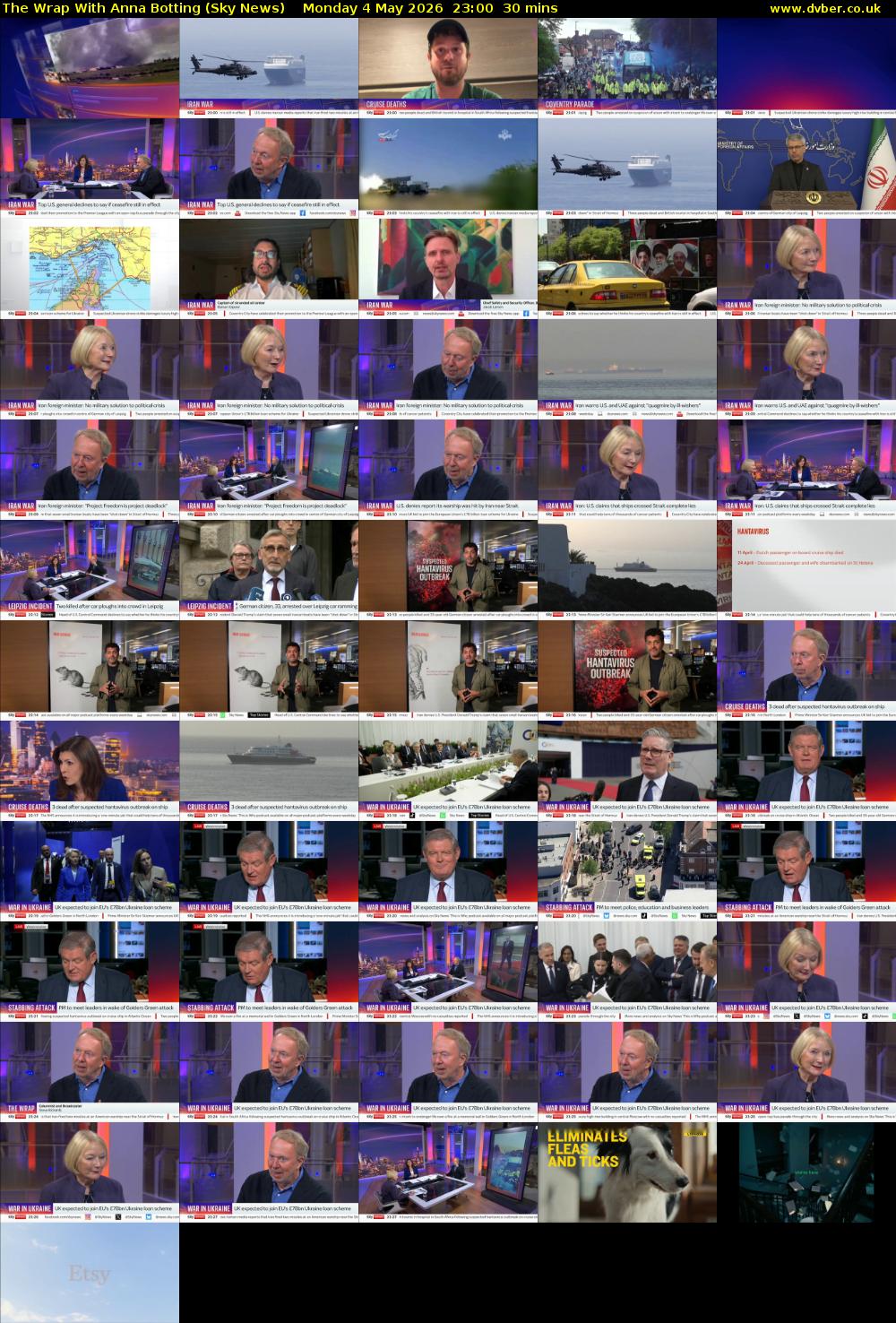 The Wrap With Anna Botting (Sky News) Monday 4 May 2026 23:00 - 23:30