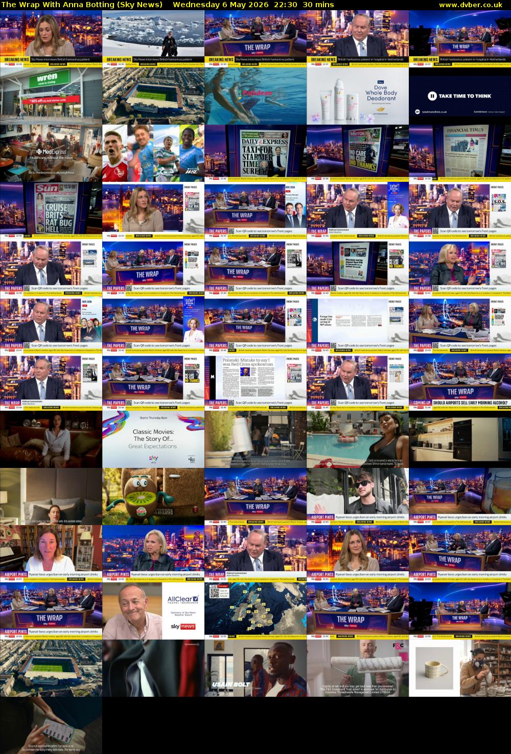 The Wrap With Anna Botting (Sky News) Wednesday 6 May 2026 22:30 - 23:00