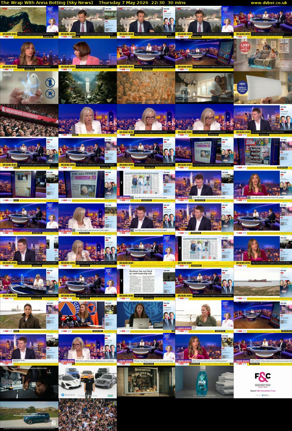 The Wrap With Anna Botting (Sky News) Thursday 7 May 2026 22:30 - 23:00