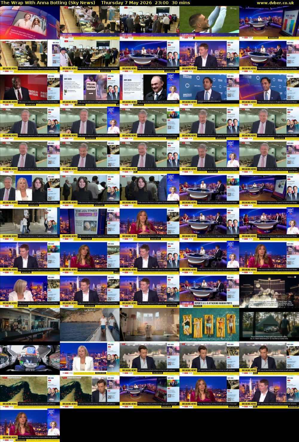 The Wrap With Anna Botting (Sky News) Thursday 7 May 2026 23:00 - 23:30