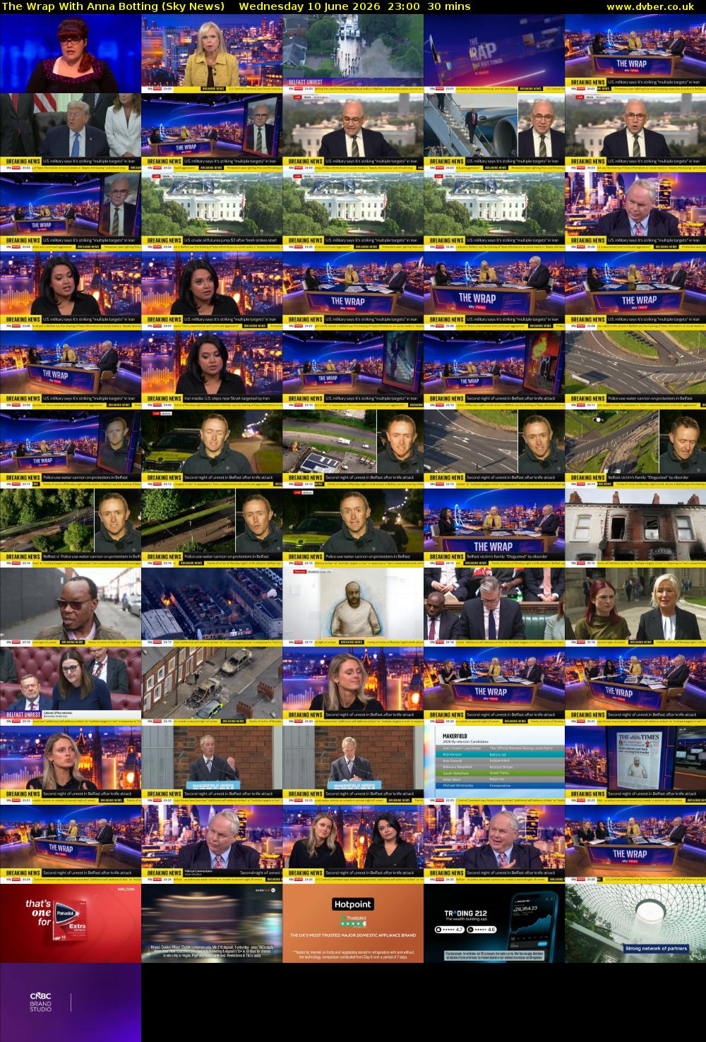The Wrap With Anna Botting (Sky News) Wednesday 10 June 2026 23:00 - 23:30