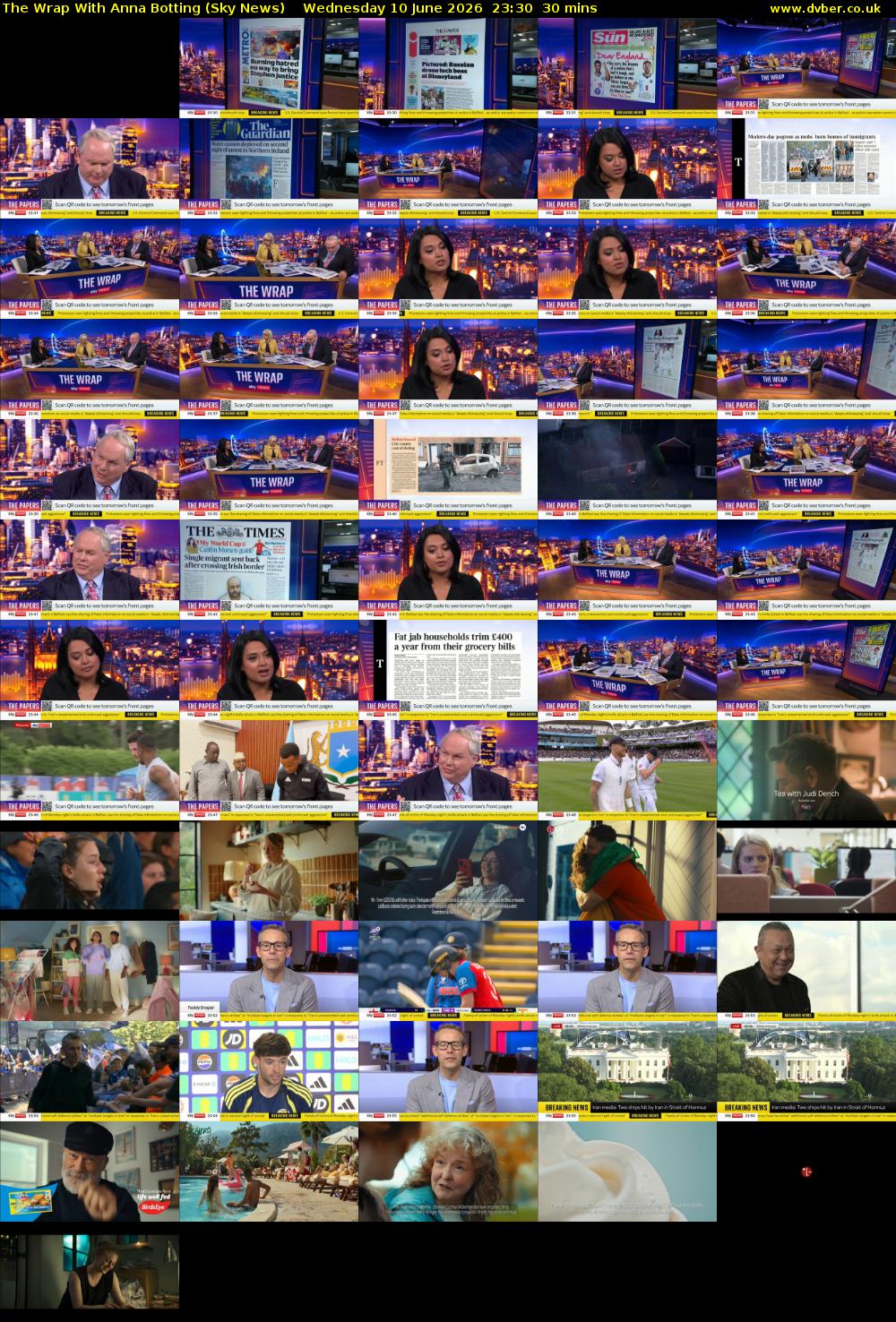 The Wrap With Anna Botting (Sky News) Wednesday 10 June 2026 23:30 - 00:00