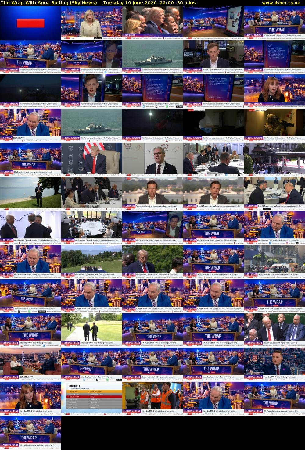 The Wrap With Anna Botting (Sky News) Tuesday 16 June 2026 22:00 - 22:30