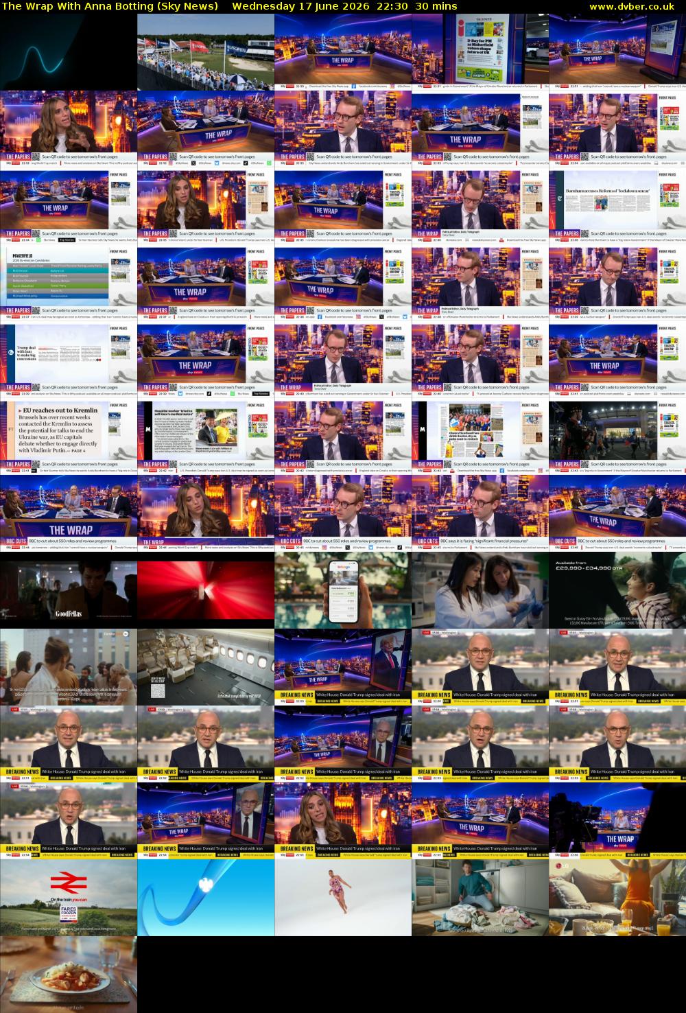 The Wrap With Anna Botting (Sky News) Wednesday 17 June 2026 22:30 - 23:00