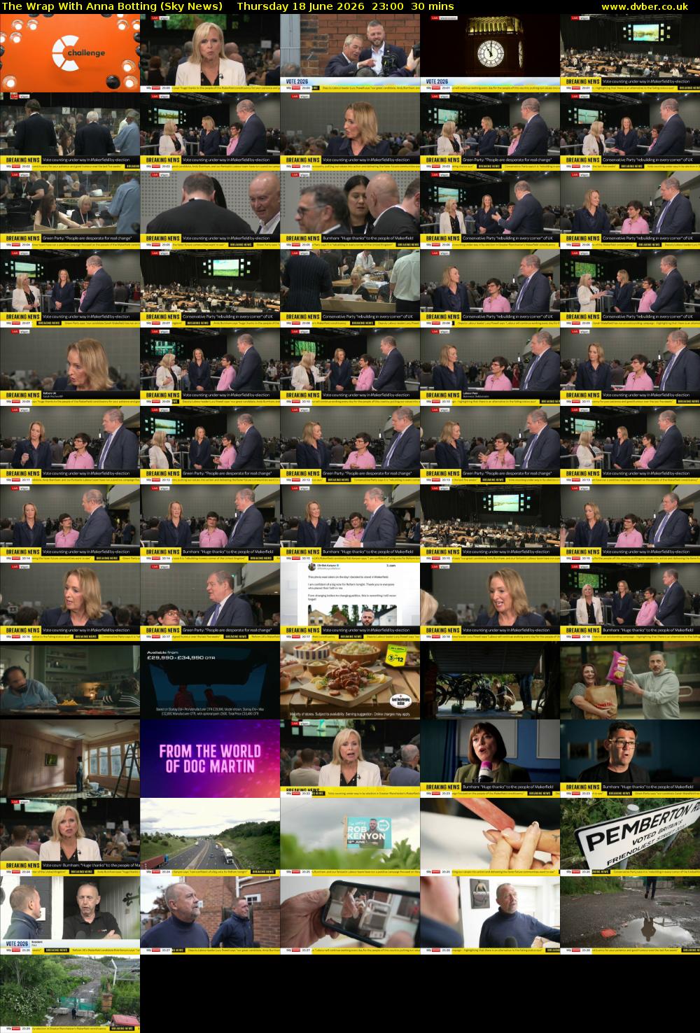 The Wrap With Anna Botting (Sky News) Thursday 18 June 2026 23:00 - 23:30