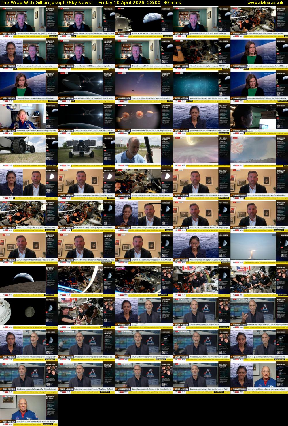 The Wrap With Gillian Joseph (Sky News) Friday 10 April 2026 23:00 - 23:30