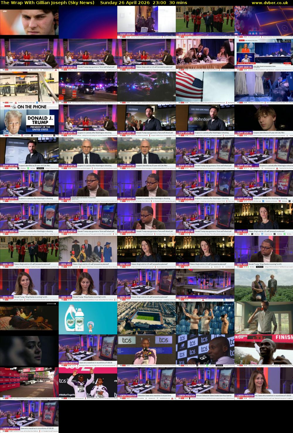The Wrap With Gillian Joseph (Sky News) Sunday 26 April 2026 23:00 - 23:30