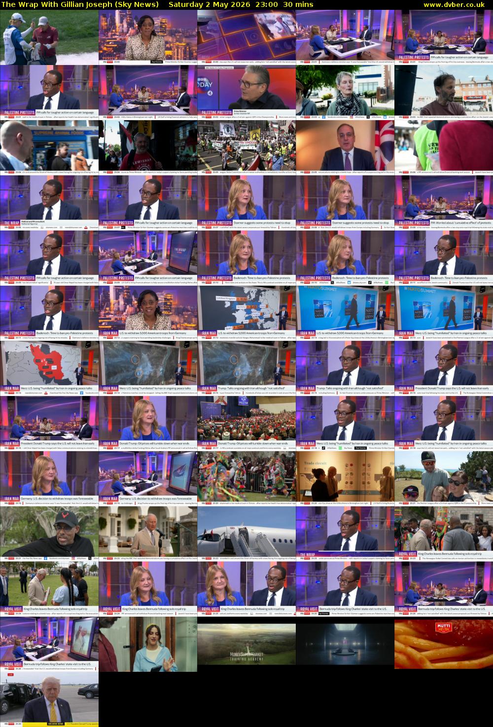 The Wrap With Gillian Joseph (Sky News) Saturday 2 May 2026 23:00 - 23:30