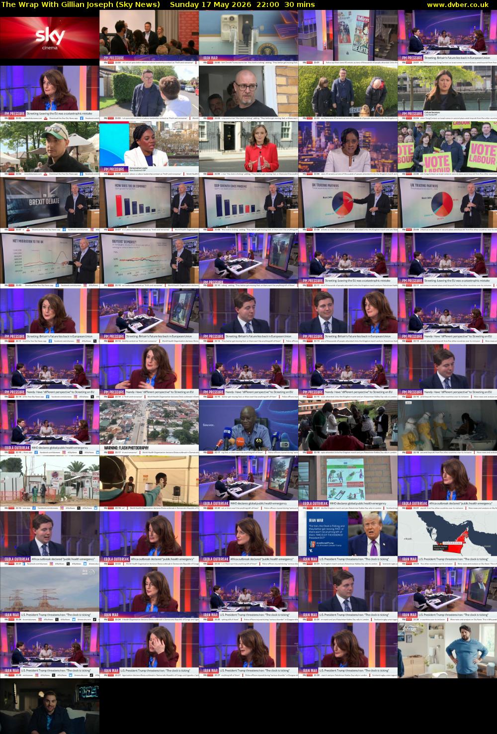 The Wrap With Gillian Joseph (Sky News) Sunday 17 May 2026 22:00 - 22:30