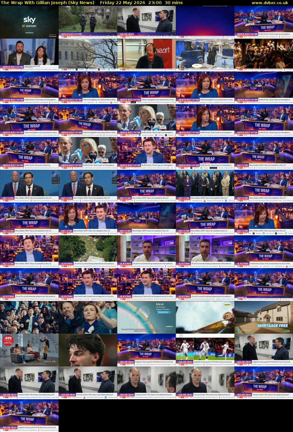 The Wrap With Gillian Joseph (Sky News) Friday 22 May 2026 23:00 - 23:30