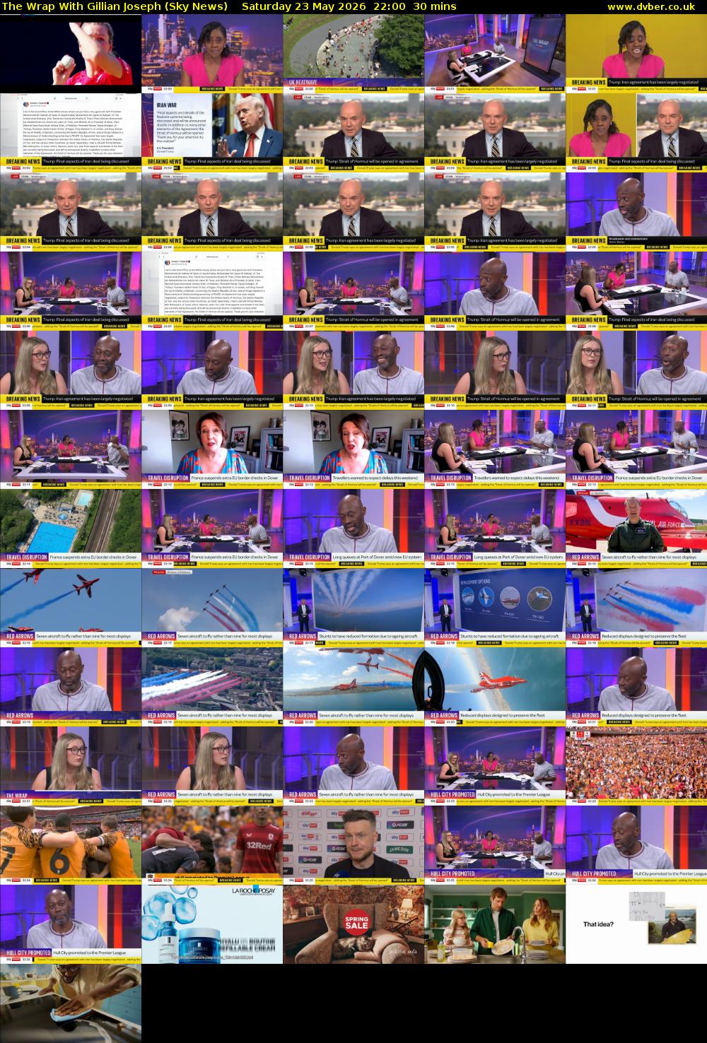 The Wrap With Gillian Joseph (Sky News) Saturday 23 May 2026 22:00 - 22:30