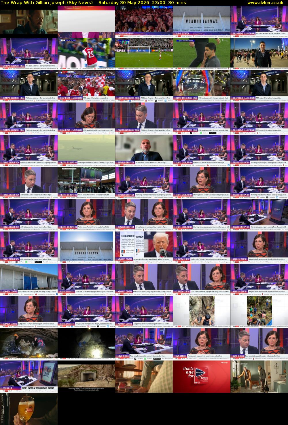 The Wrap With Gillian Joseph (Sky News) Saturday 30 May 2026 23:00 - 23:30