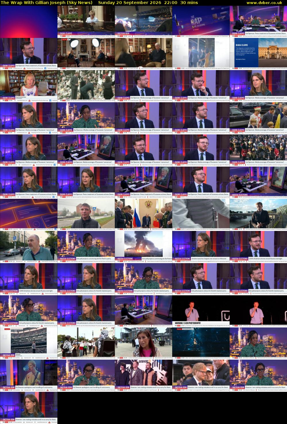 The Wrap With Gillian Joseph (Sky News) Sunday 20 September 2026 22:00 - 22:30