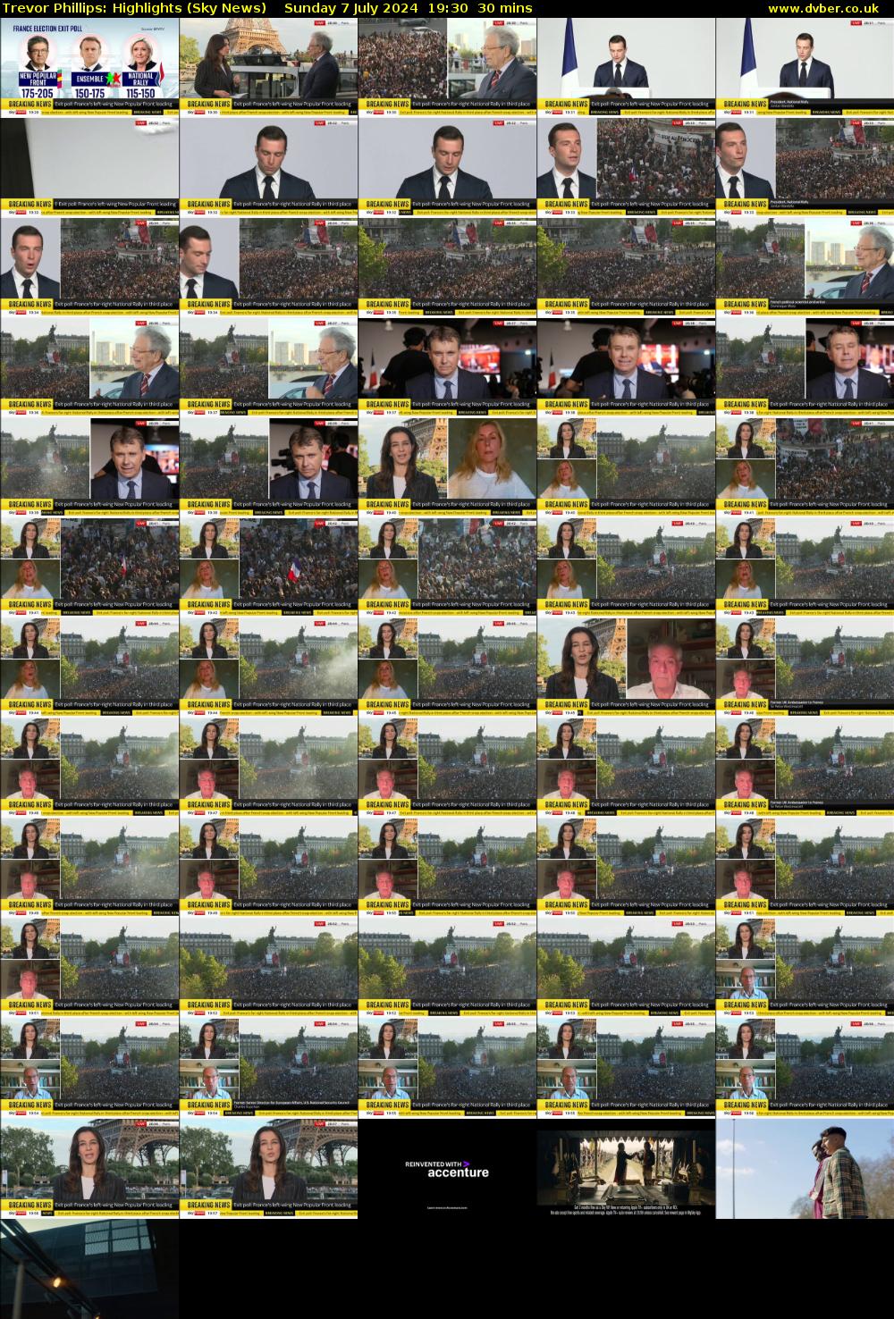 Trevor Phillips: Highlights (Sky News) Sunday 7 July 2024 19:30 - 20:00