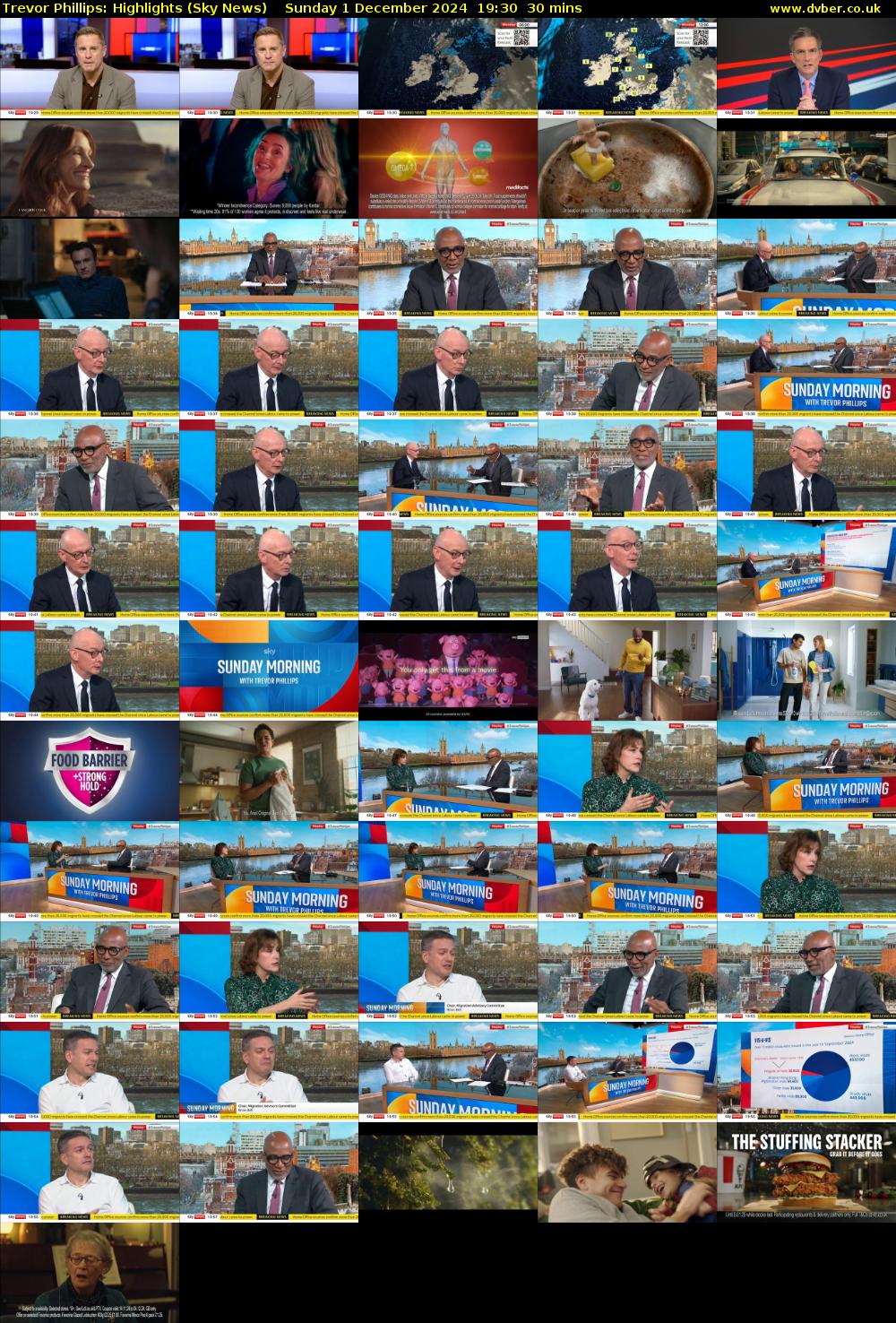 Trevor Phillips: Highlights (Sky News) Sunday 1 December 2024 19:30 - 20:00