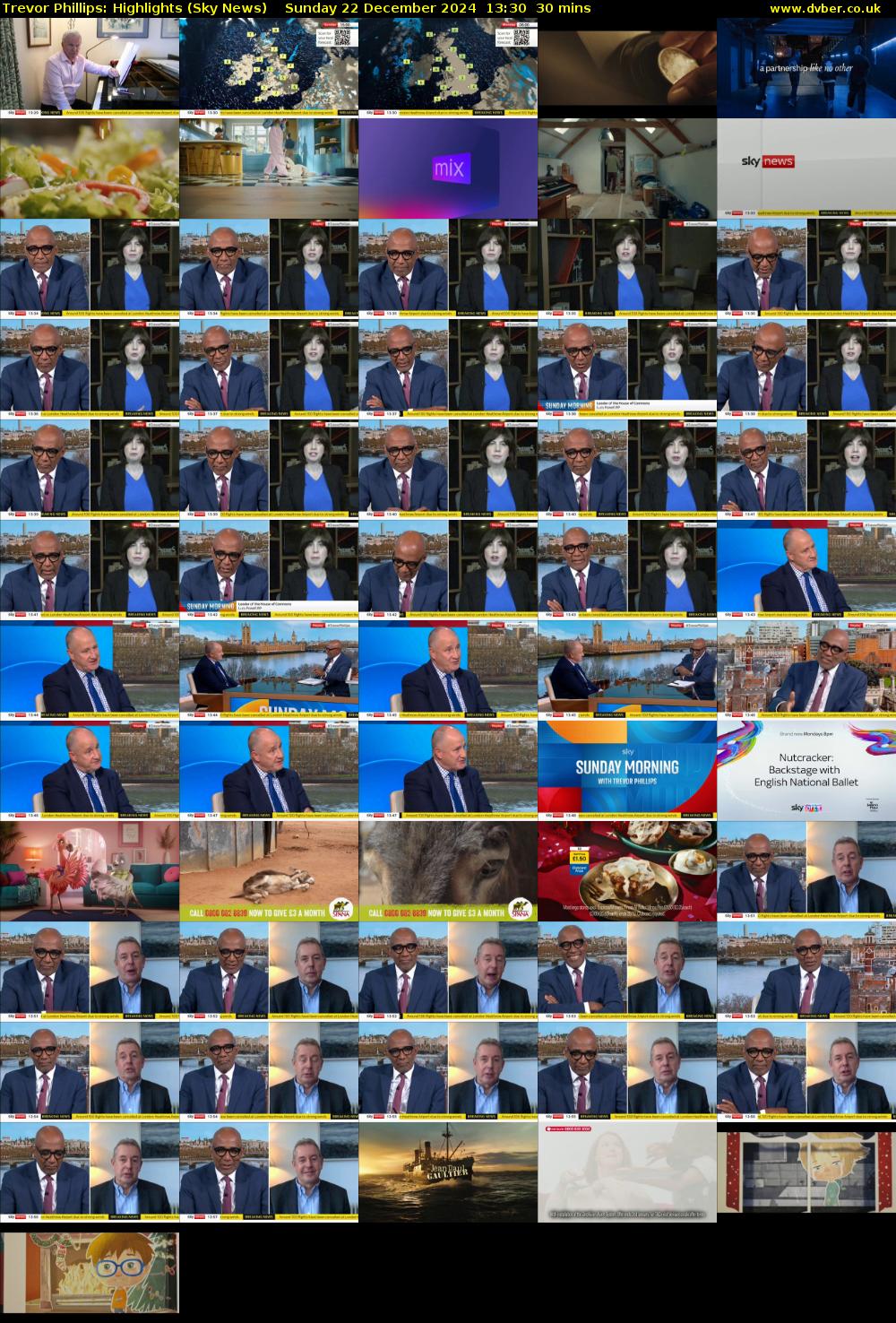 Trevor Phillips: Highlights (Sky News) Sunday 22 December 2024 13:30 - 14:00