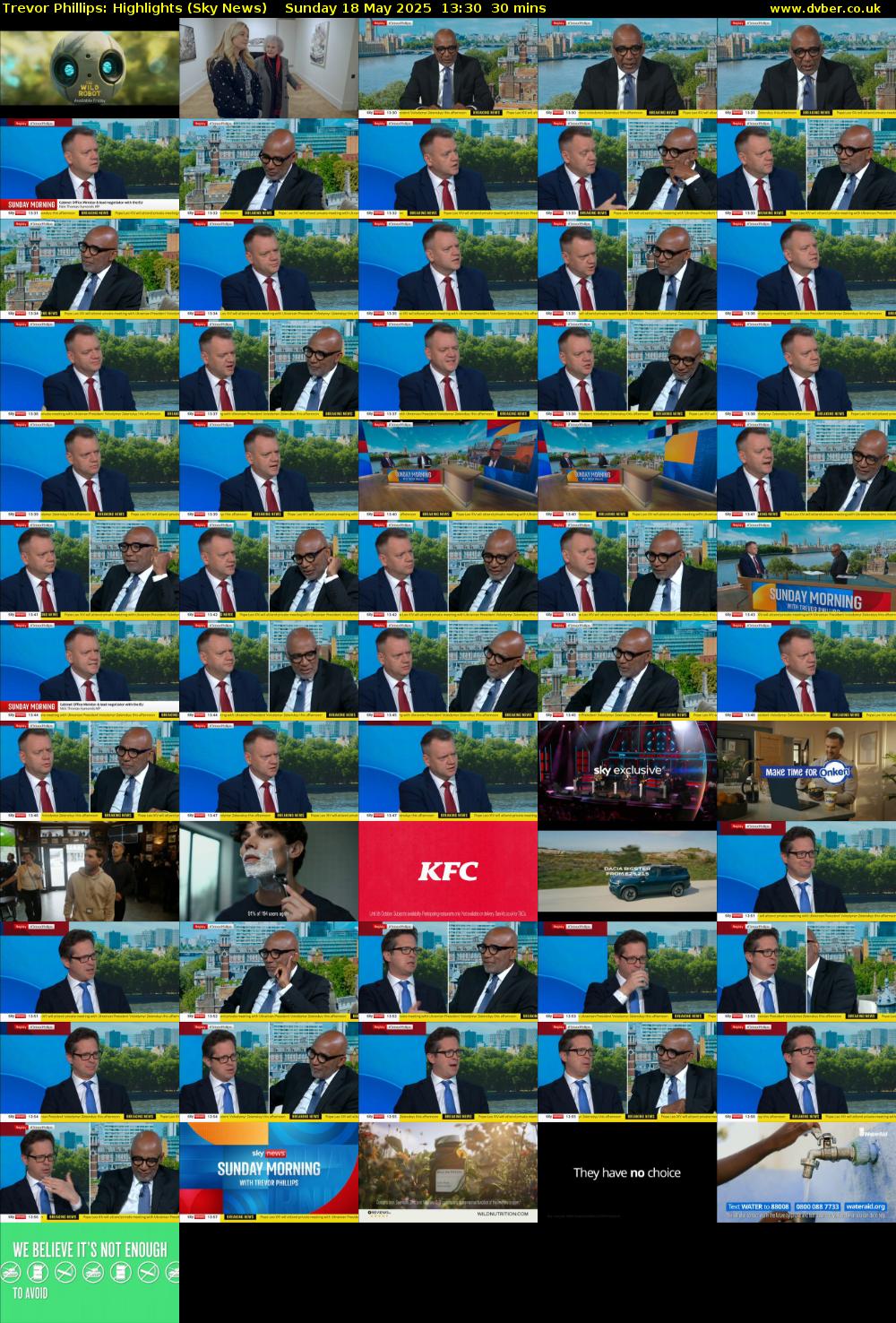 Trevor Phillips: Highlights (Sky News) Sunday 18 May 2025 13:30 - 14:00