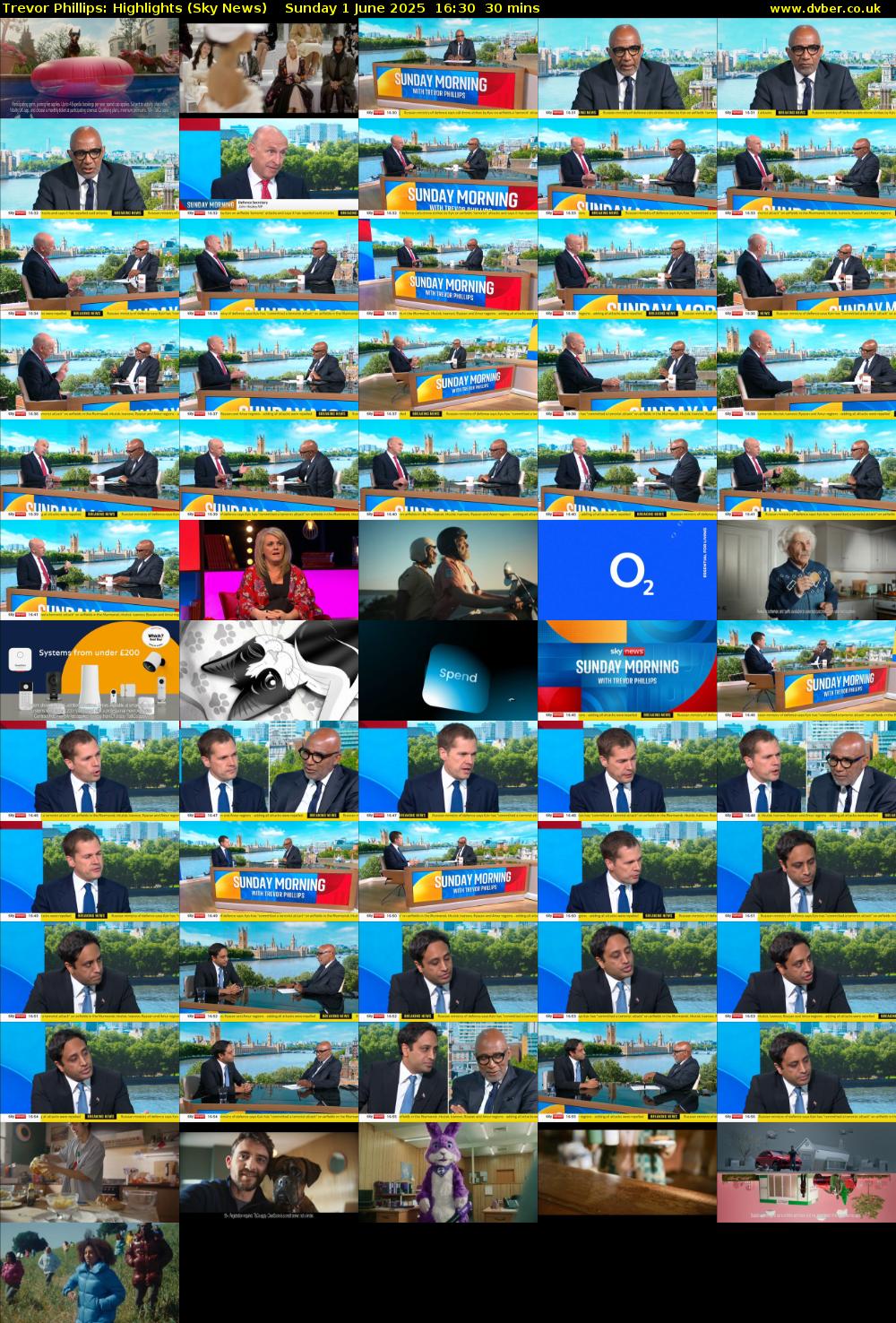 Trevor Phillips: Highlights (Sky News) Sunday 1 June 2025 16:30 - 17:00