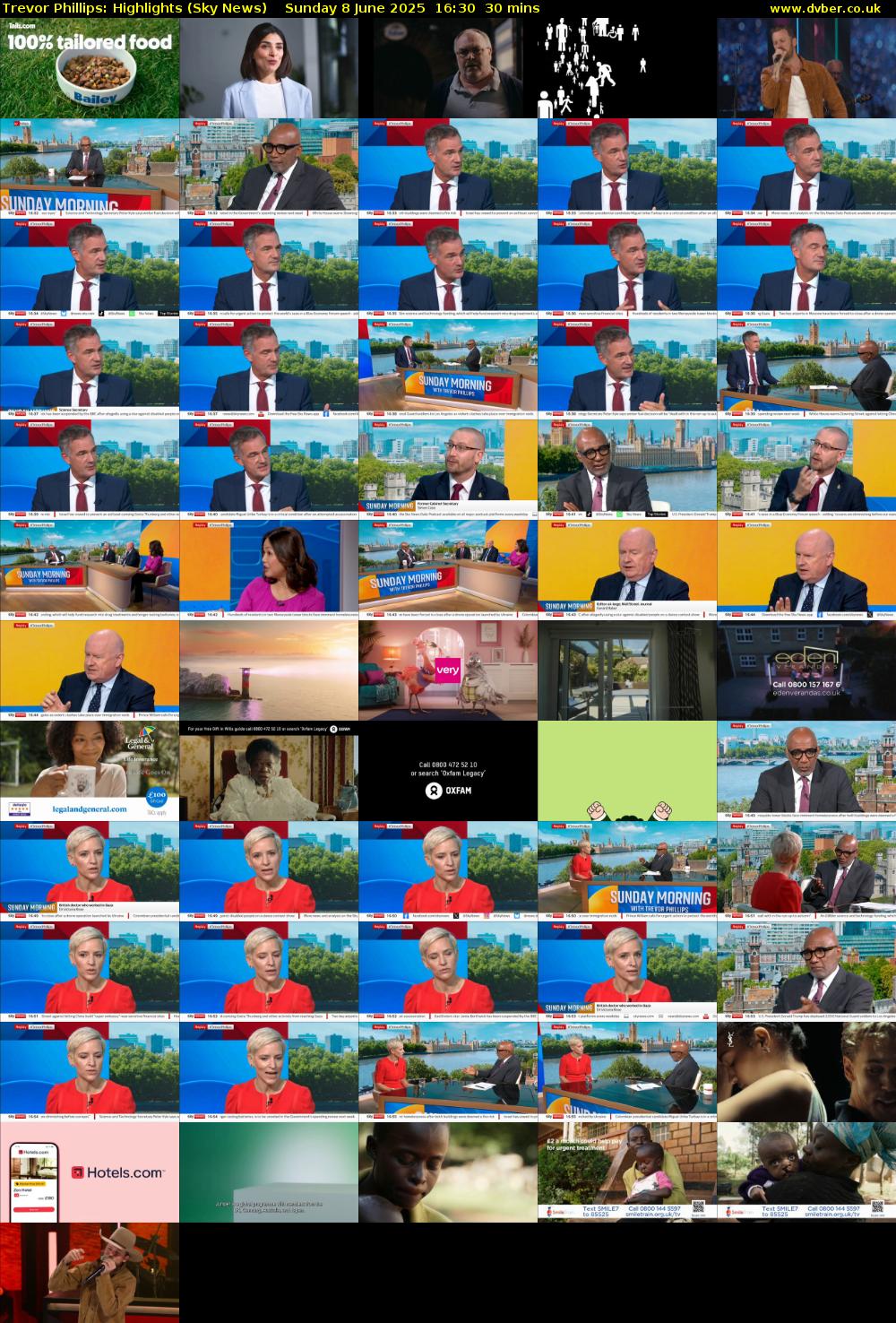 Trevor Phillips: Highlights (Sky News) Sunday 8 June 2025 16:30 - 17:00