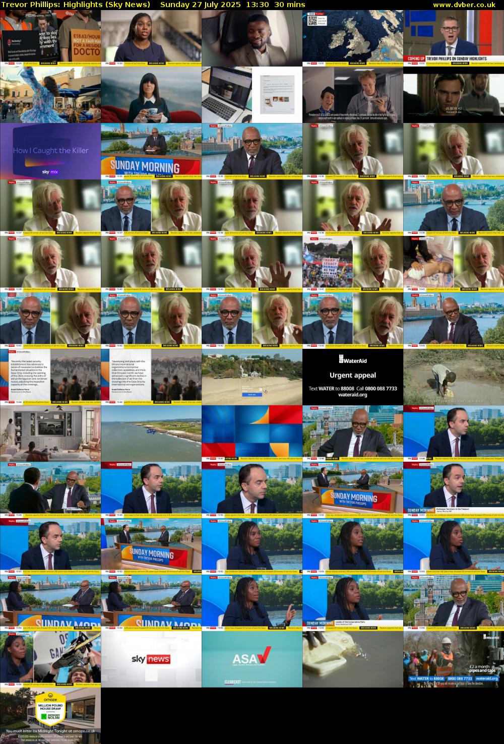 Trevor Phillips: Highlights (Sky News) Sunday 27 July 2025 13:30 - 14:00