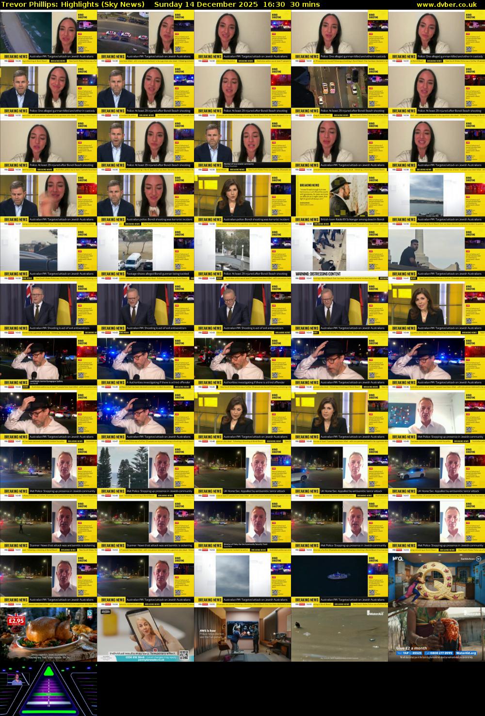 Trevor Phillips: Highlights (Sky News) Sunday 14 December 2025 16:30 - 17:00