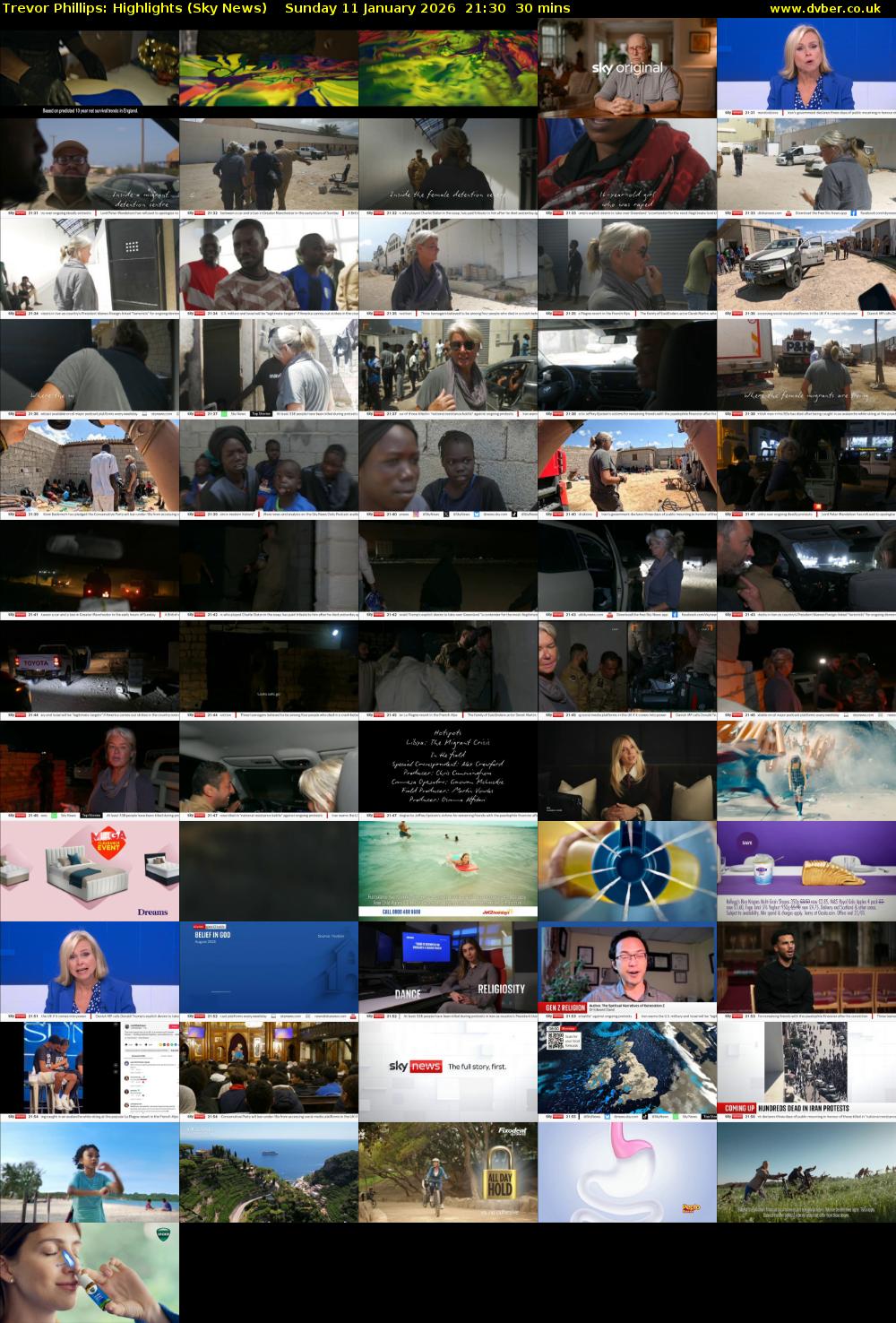 Trevor Phillips: Highlights (Sky News) Sunday 11 January 2026 21:30 - 22:00