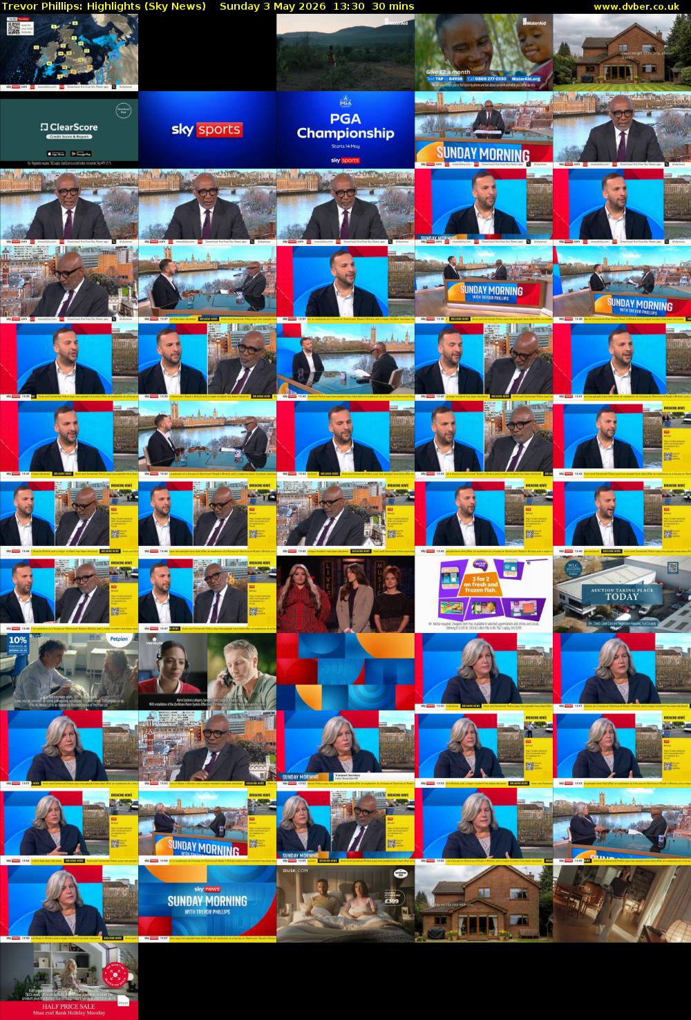 Trevor Phillips: Highlights (Sky News) Sunday 3 May 2026 13:30 - 14:00