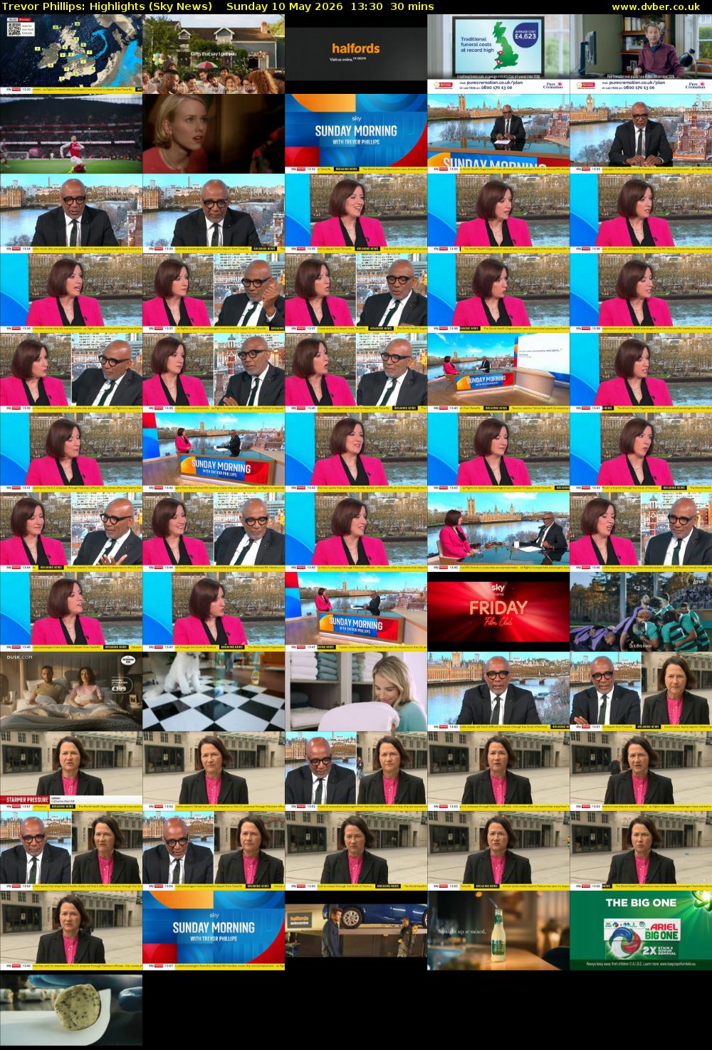 Trevor Phillips: Highlights (Sky News) Sunday 10 May 2026 13:30 - 14:00