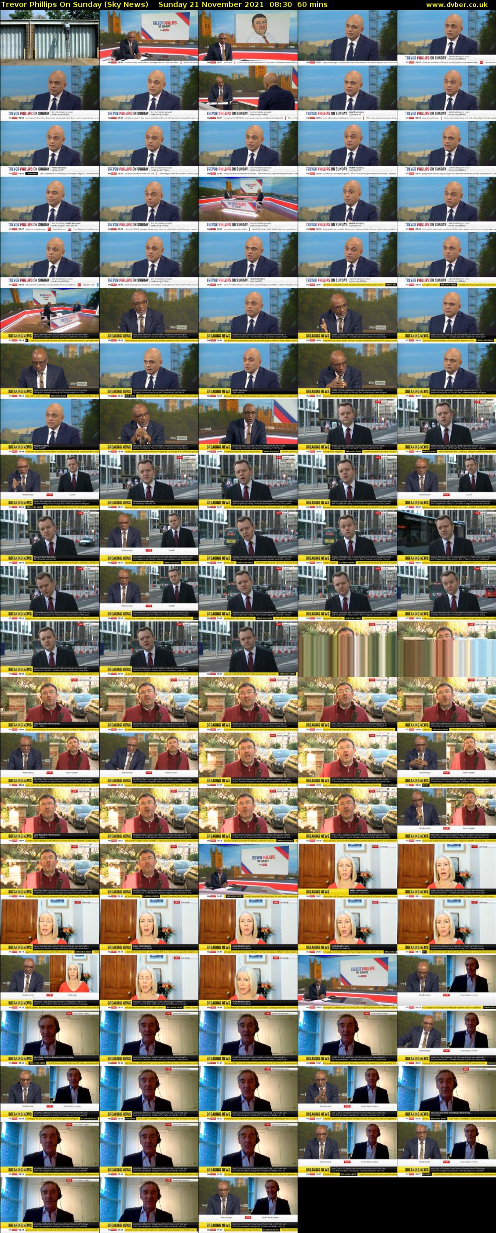 Trevor Phillips On Sunday (Sky News) Sunday 21 November 2021 08:30 - 09:30