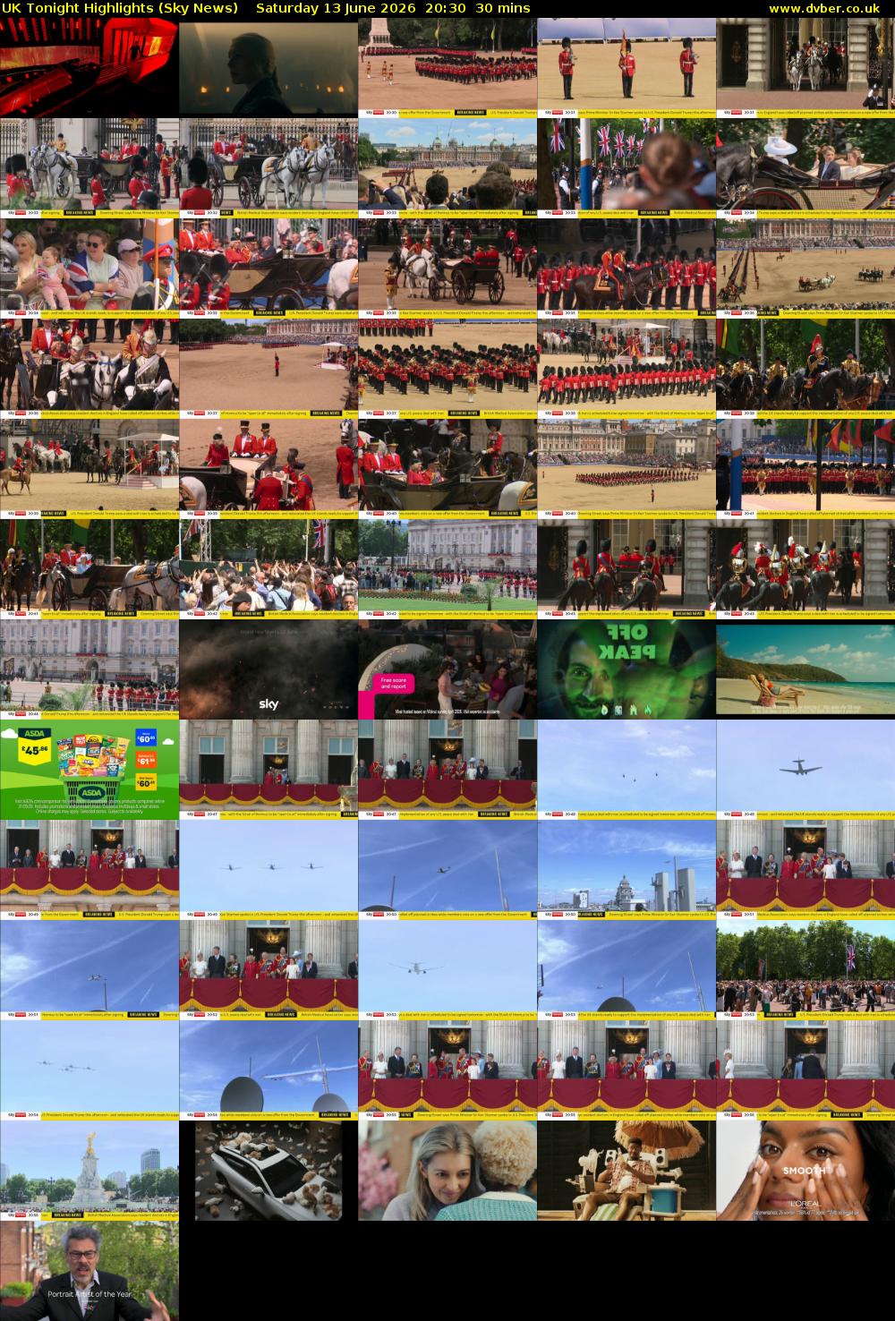 UK Tonight Highlights (Sky News) Saturday 13 June 2026 20:30 - 21:00