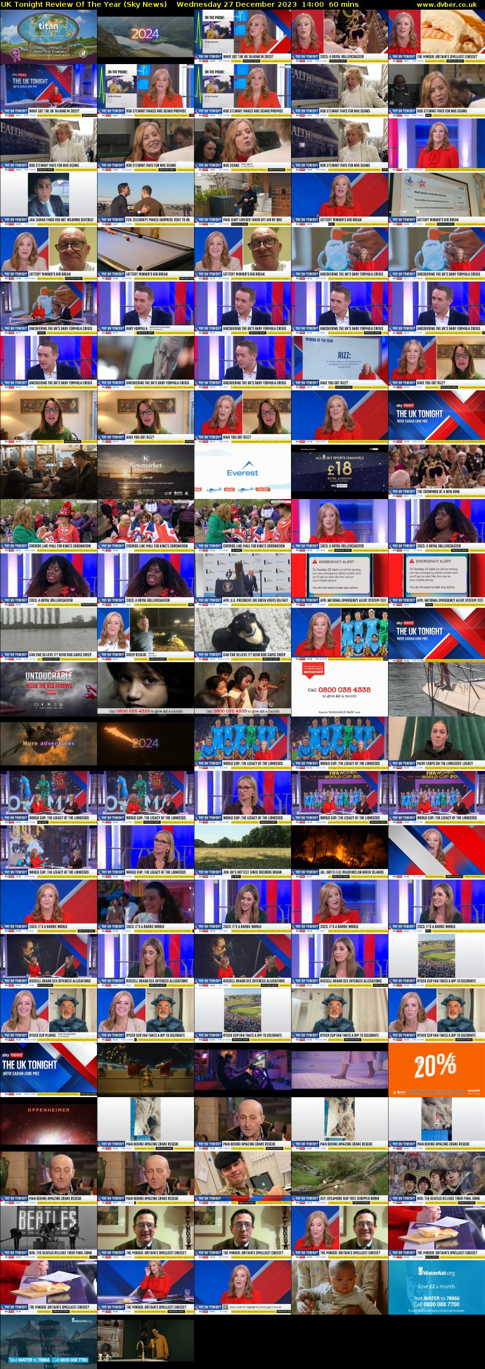 UK Tonight Review Of The Year (Sky News) Wednesday 27 December 2023 14:00 - 15:00