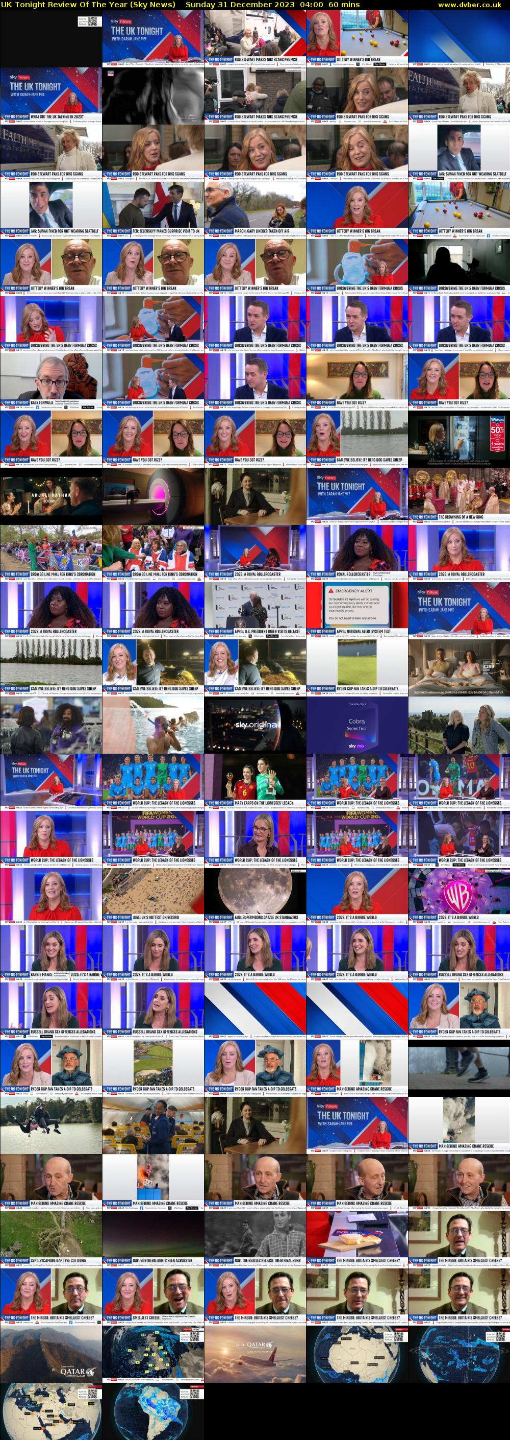 UK Tonight Review Of The Year (Sky News) Sunday 31 December 2023 04:00 - 05:00