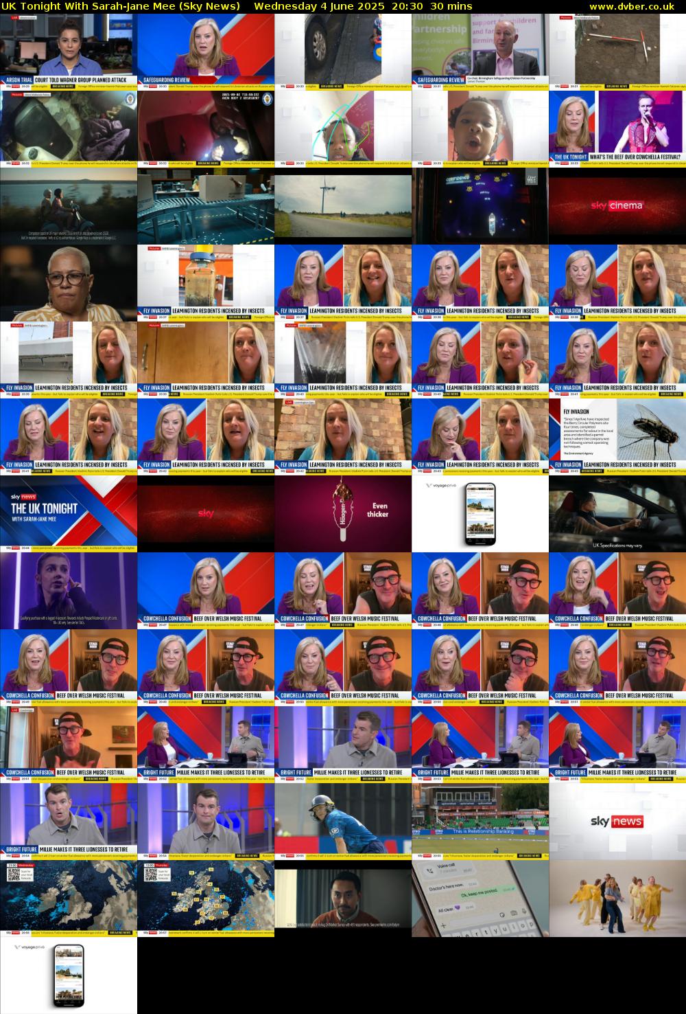 UK Tonight With Sarah-Jane Mee (Sky News) Wednesday 4 June 2025 20:30 - 21:00