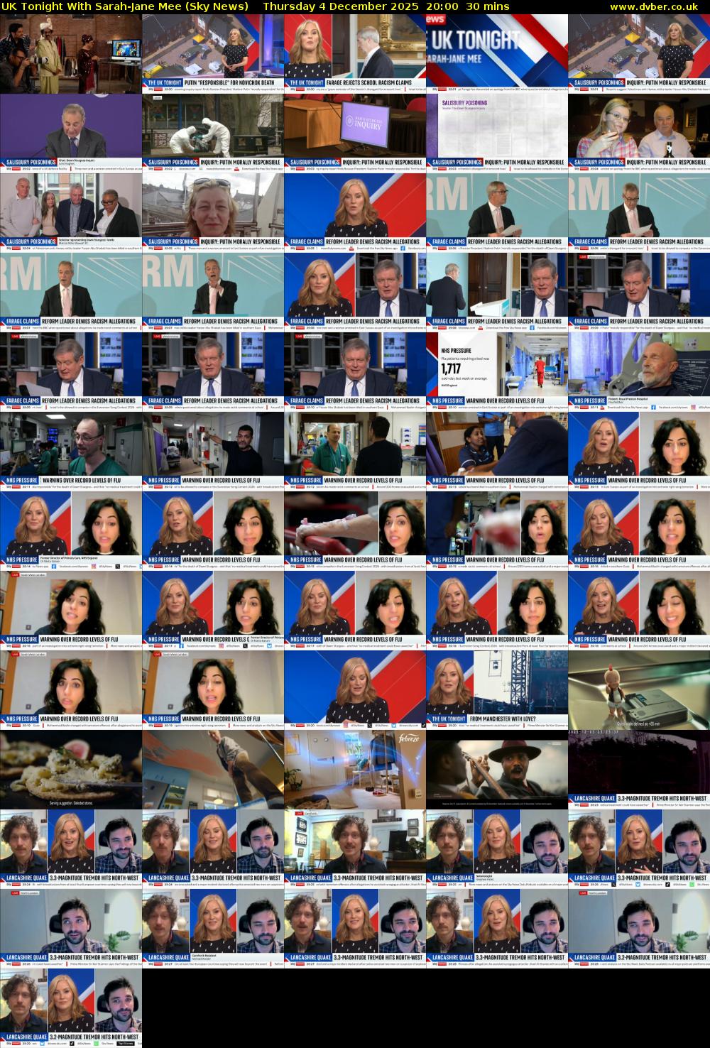 UK Tonight With Sarah-Jane Mee (Sky News) Thursday 4 December 2025 20:00 - 20:30