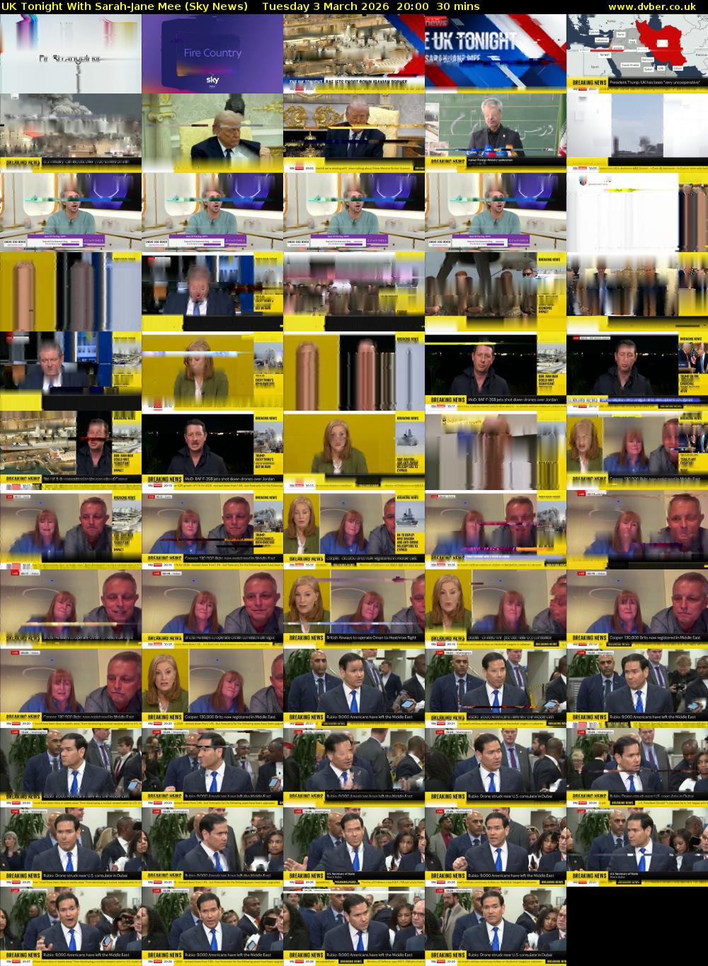 UK Tonight With Sarah-Jane Mee (Sky News) Tuesday 3 March 2026 20:00 - 20:30