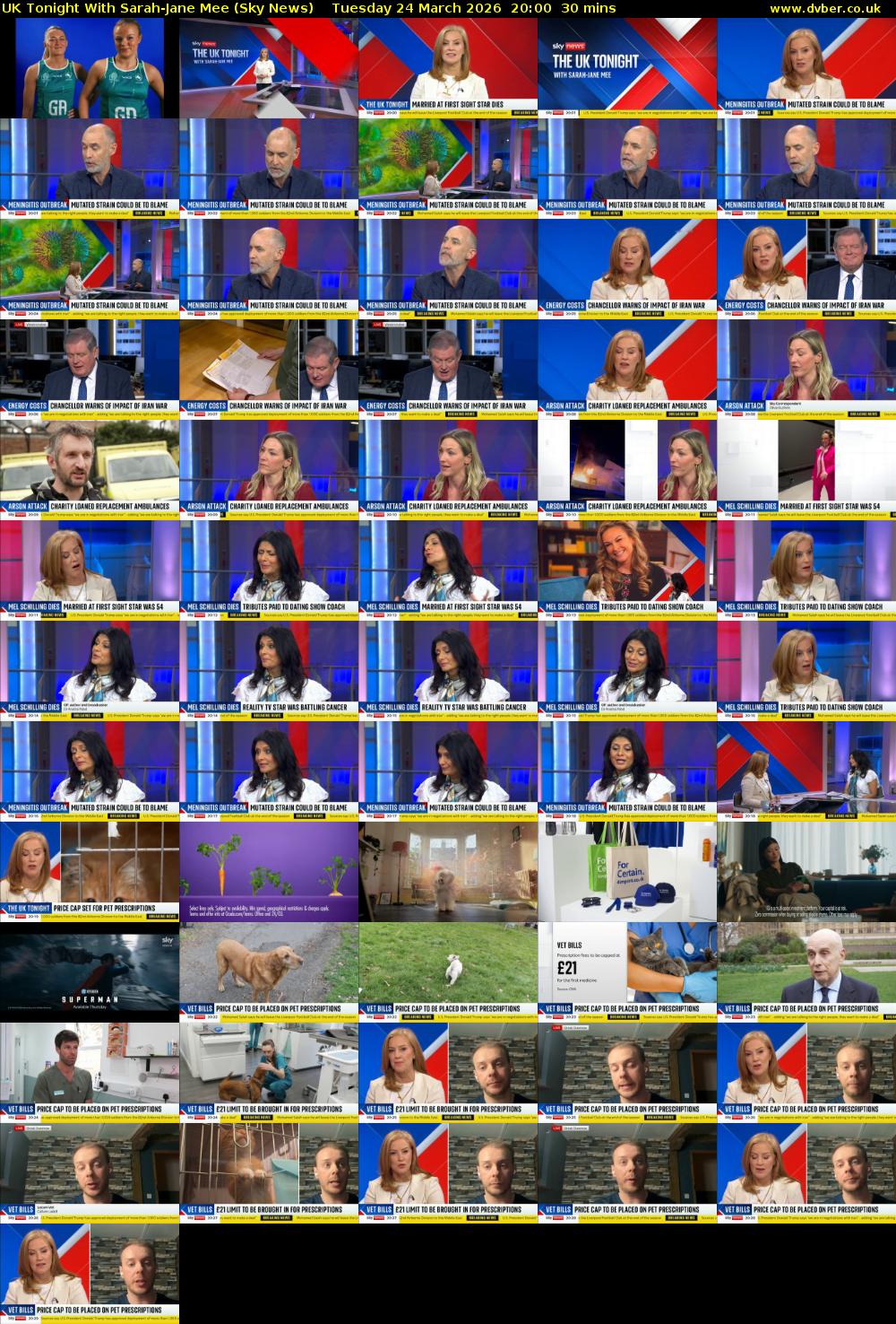 UK Tonight With Sarah-Jane Mee (Sky News) Tuesday 24 March 2026 20:00 - 20:30