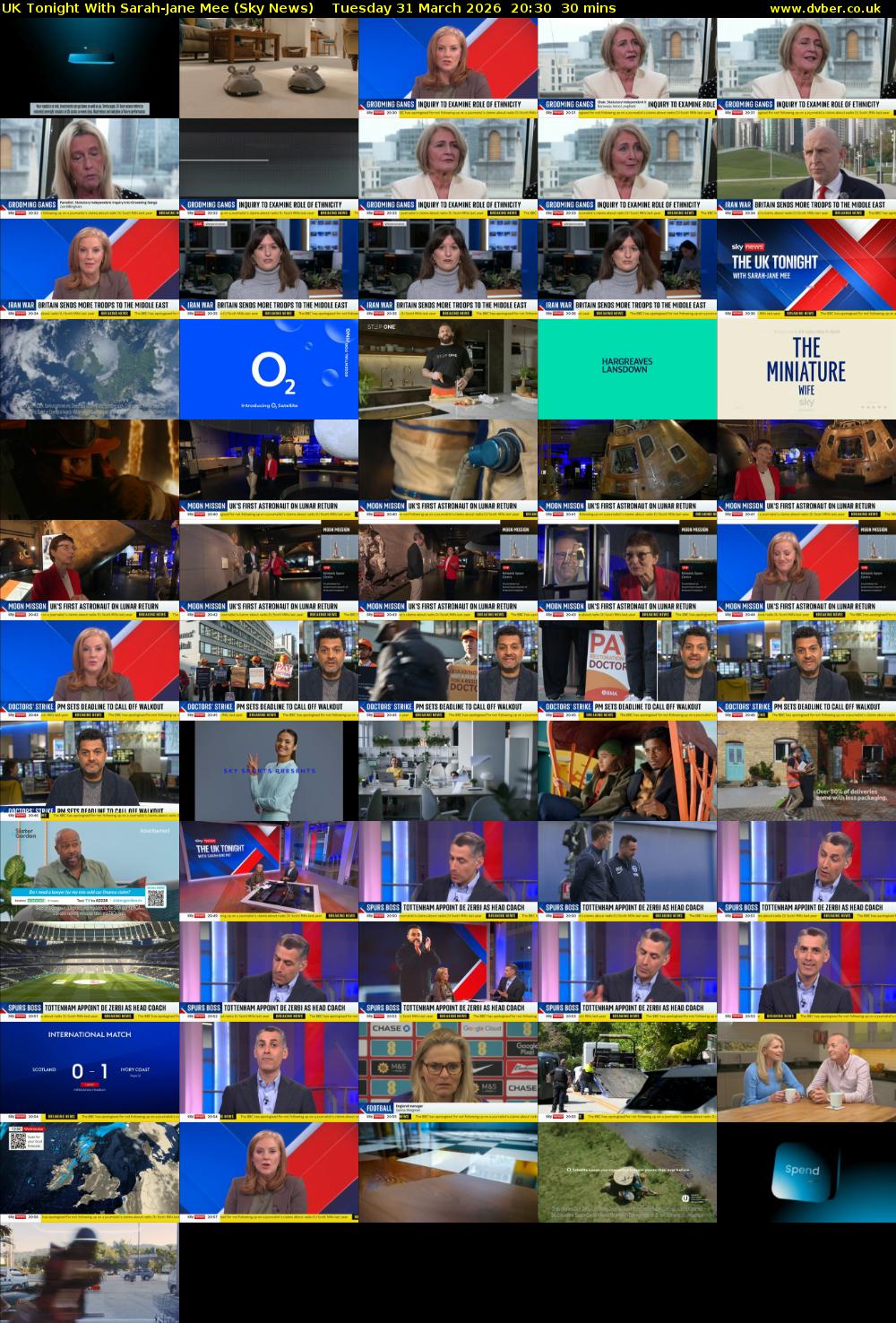 UK Tonight With Sarah-Jane Mee (Sky News) Tuesday 31 March 2026 20:30 - 21:00