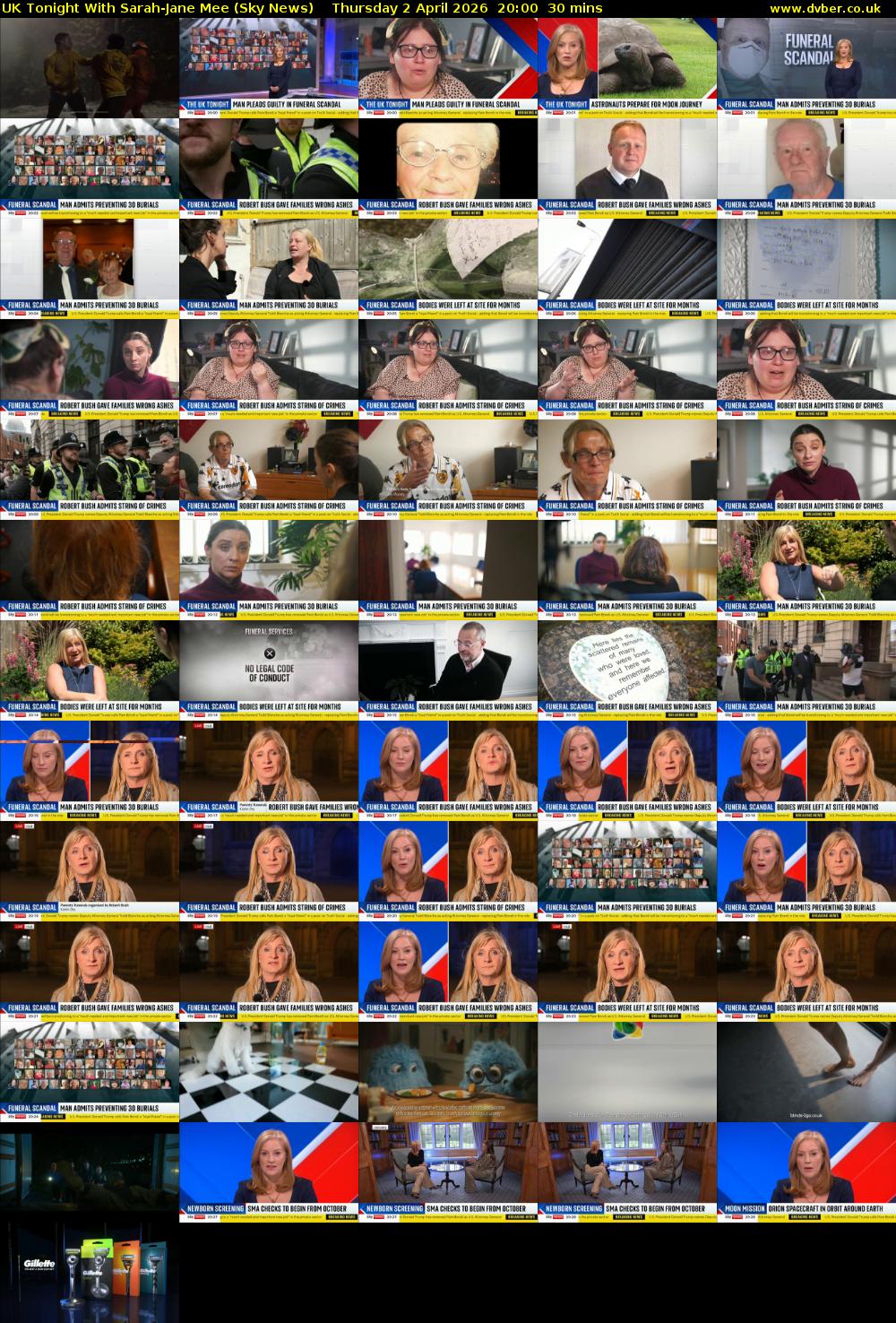 UK Tonight With Sarah-Jane Mee (Sky News) Thursday 2 April 2026 20:00 - 20:30