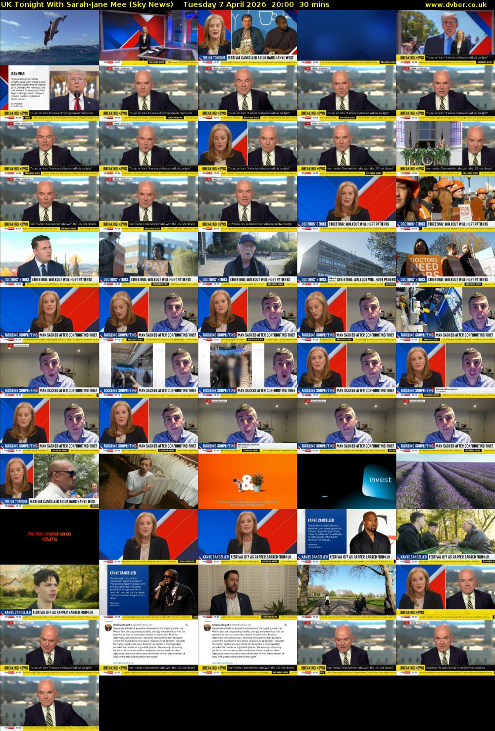 UK Tonight With Sarah-Jane Mee (Sky News) Tuesday 7 April 2026 20:00 - 20:30