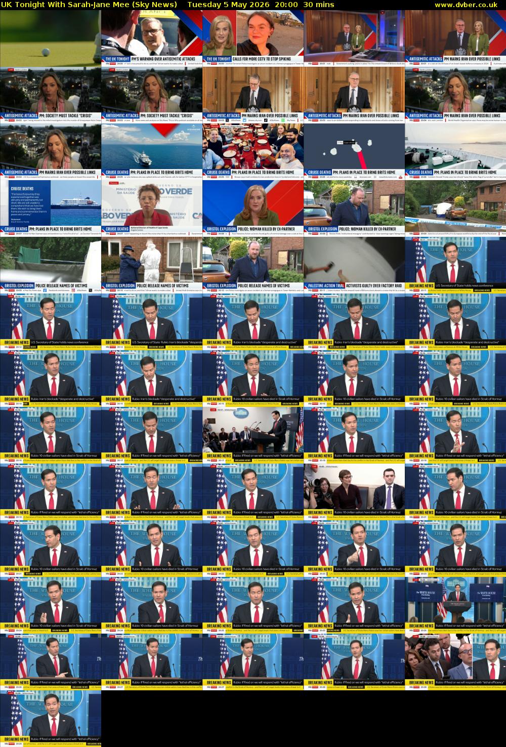 UK Tonight With Sarah-Jane Mee (Sky News) Tuesday 5 May 2026 20:00 - 20:30