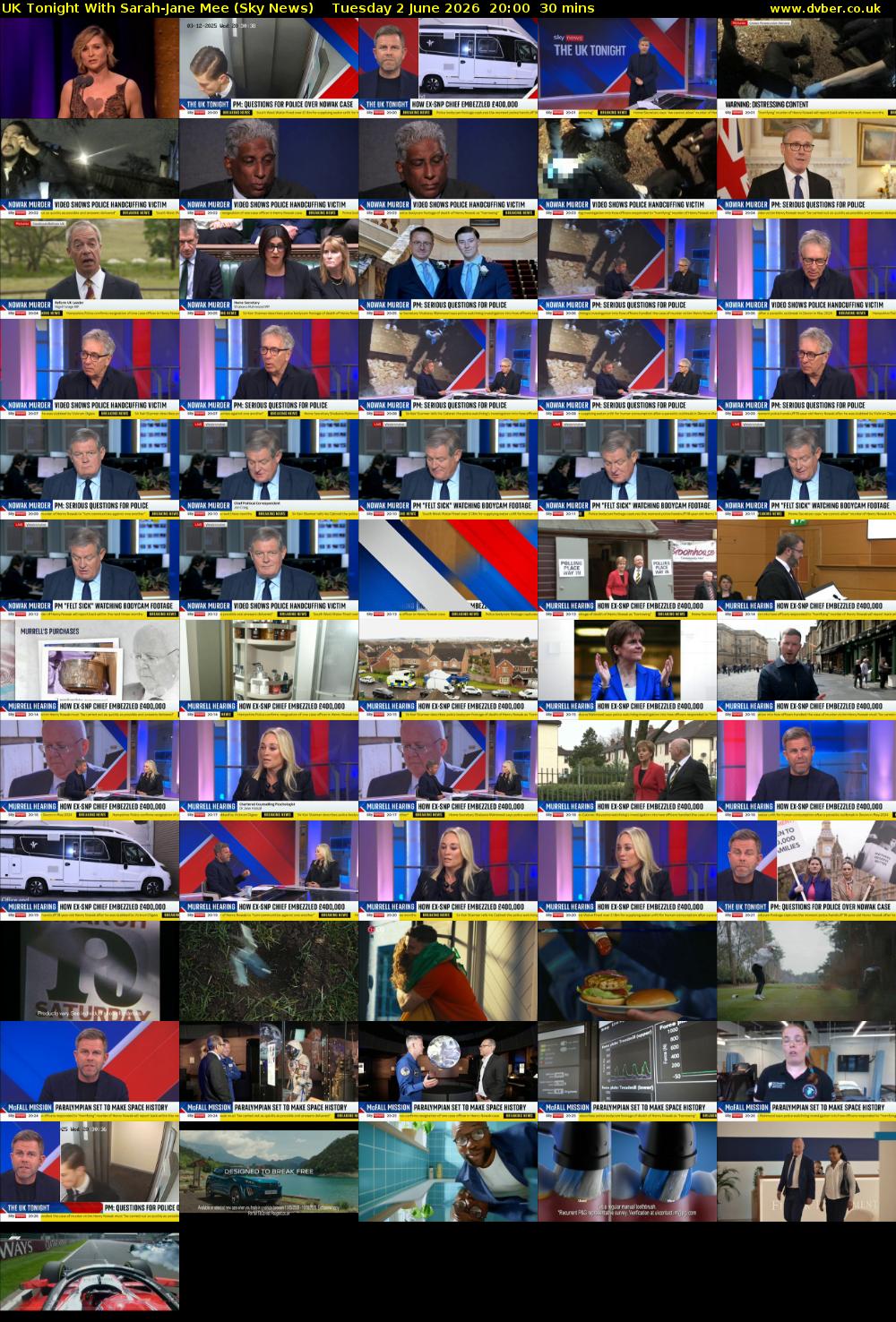 UK Tonight With Sarah-Jane Mee (Sky News) Tuesday 2 June 2026 20:00 - 20:30