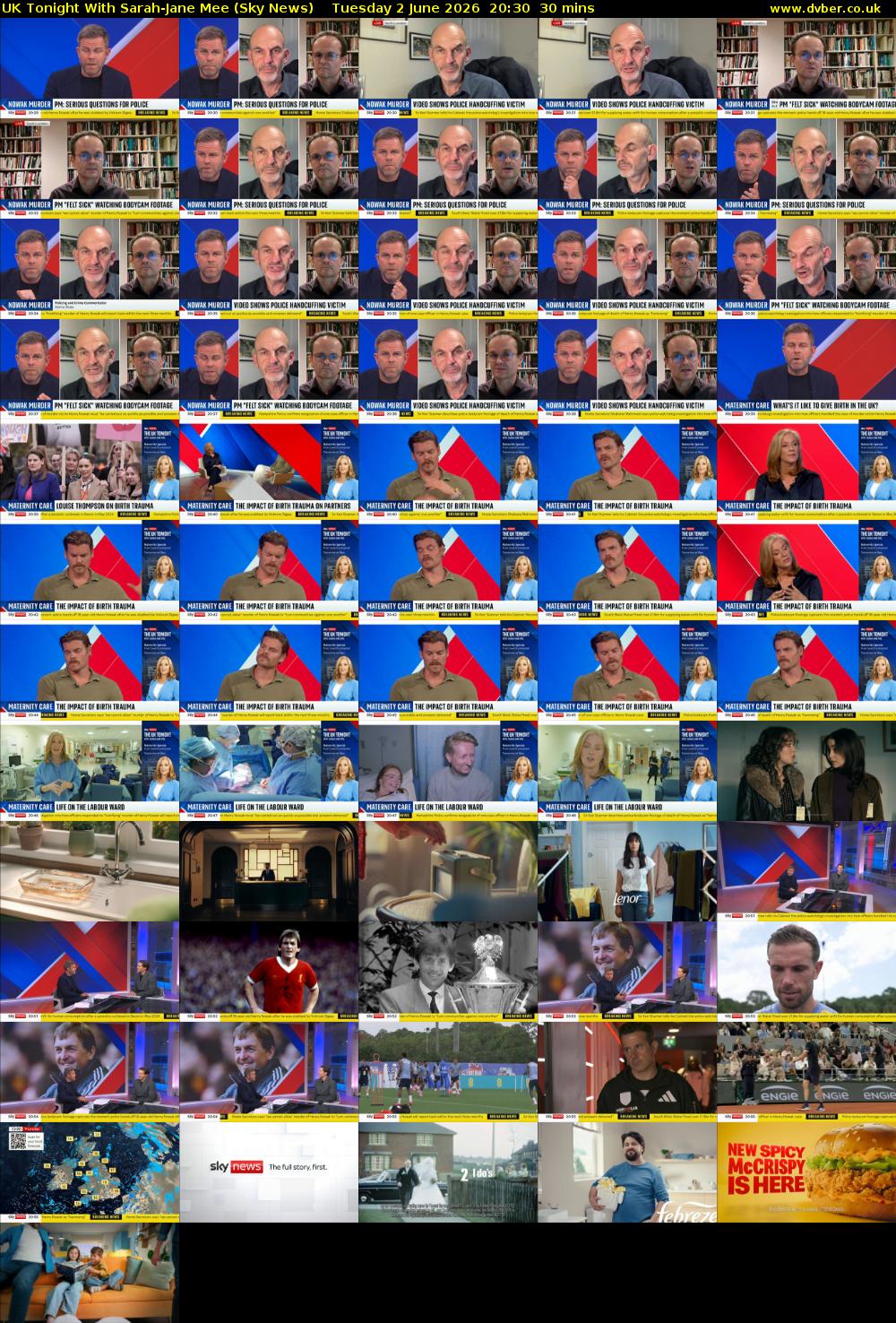 UK Tonight With Sarah-Jane Mee (Sky News) Tuesday 2 June 2026 20:30 - 21:00