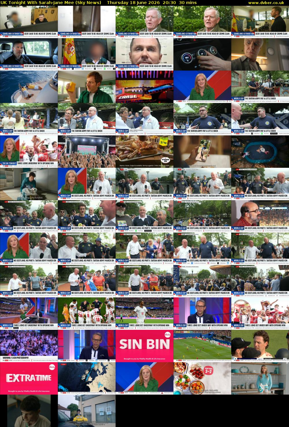 UK Tonight With Sarah-Jane Mee (Sky News) Thursday 18 June 2026 20:30 - 21:00