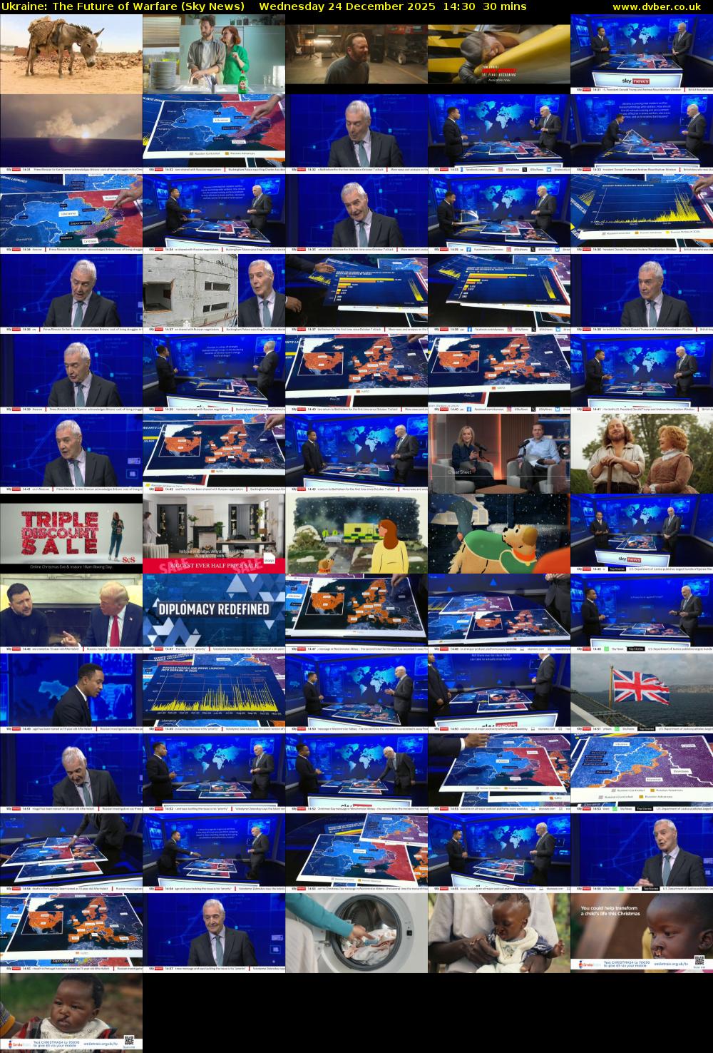 Ukraine: The Future of Warfare (Sky News) Wednesday 24 December 2025 14:30 - 15:00