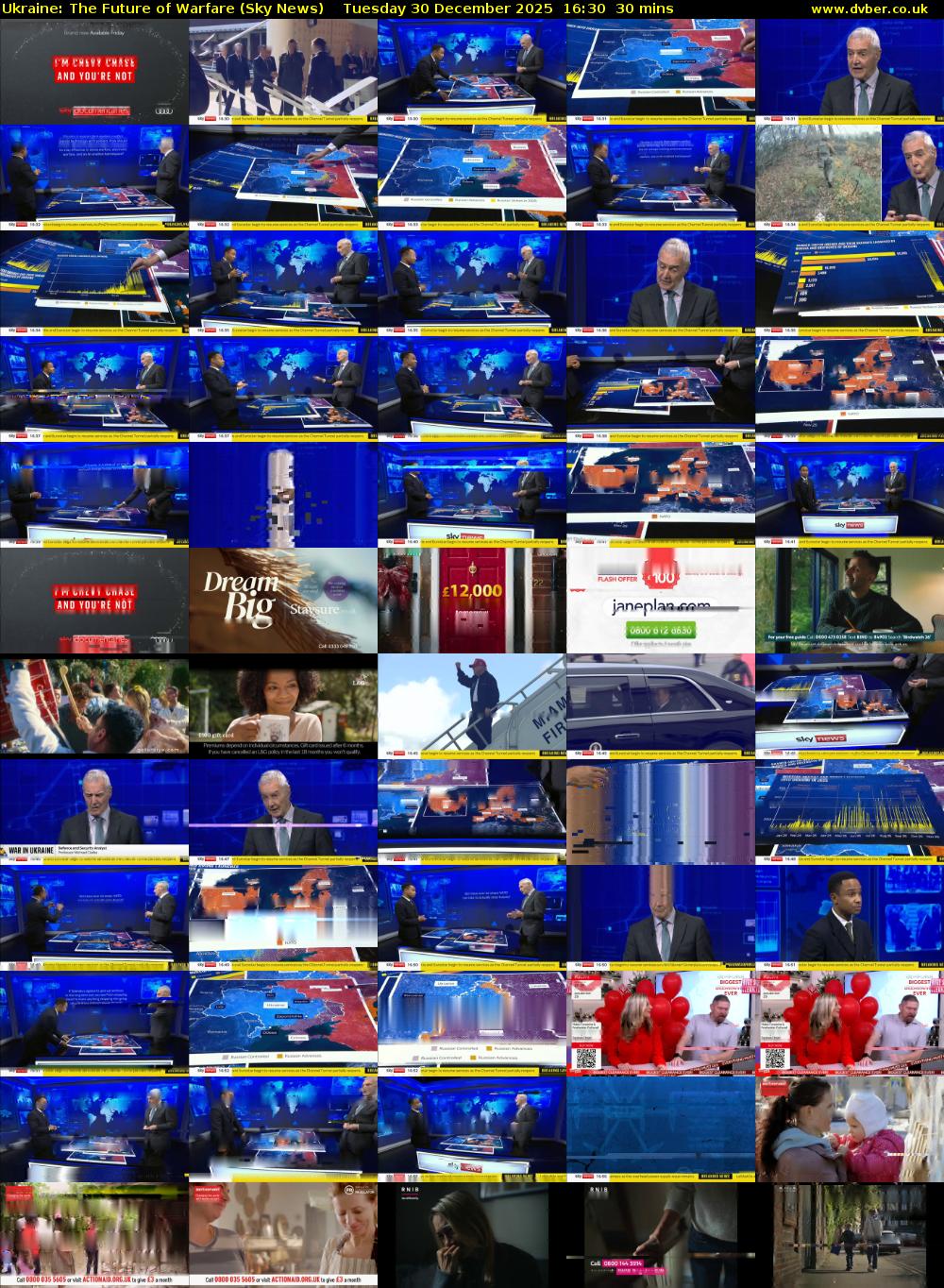 Ukraine: The Future of Warfare (Sky News) Tuesday 30 December 2025 16:30 - 17:00