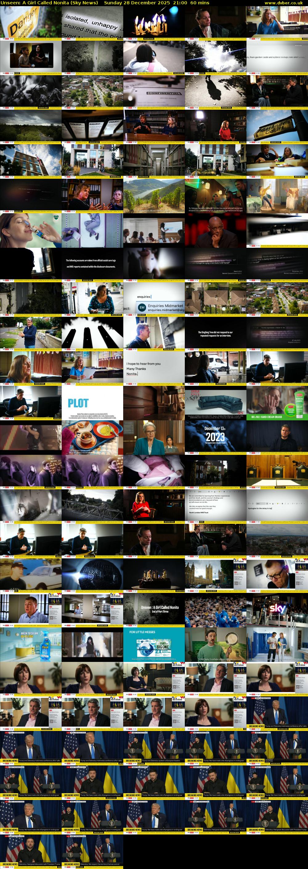 Unseen: A Girl Called Nonita (Sky News) Sunday 28 December 2025 21:00 - 22:00