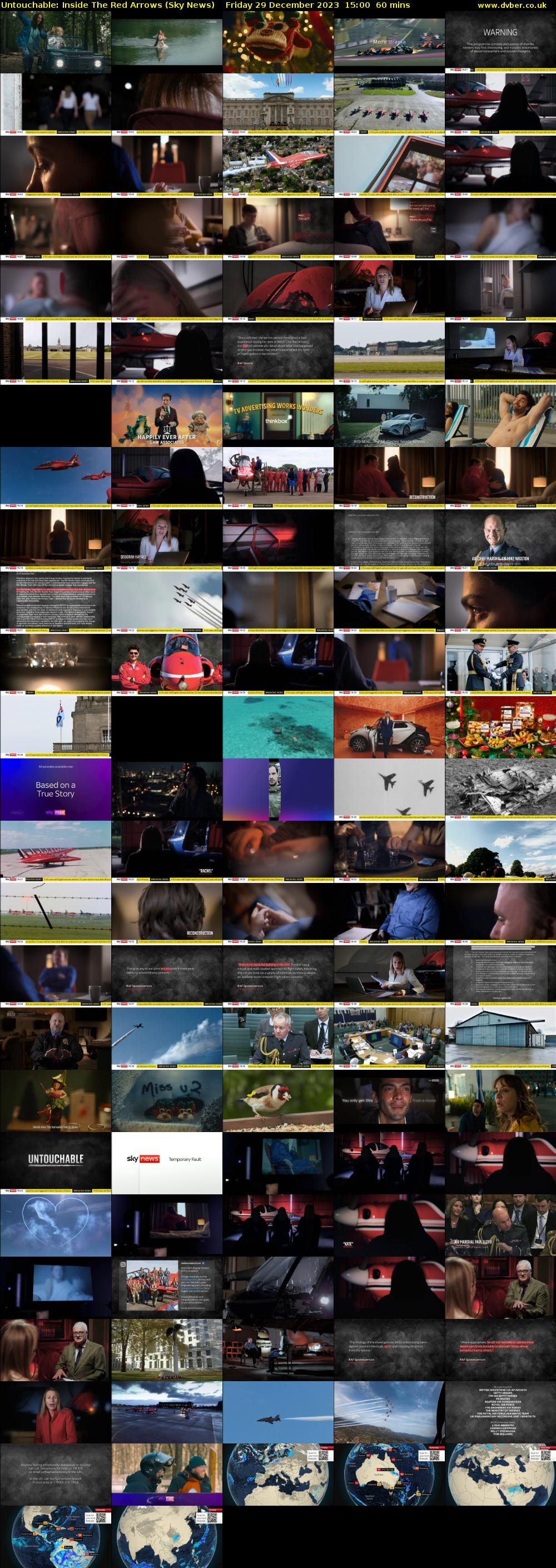Untouchable: Inside The Red Arrows (Sky News) Friday 29 December 2023 15:00 - 16:00