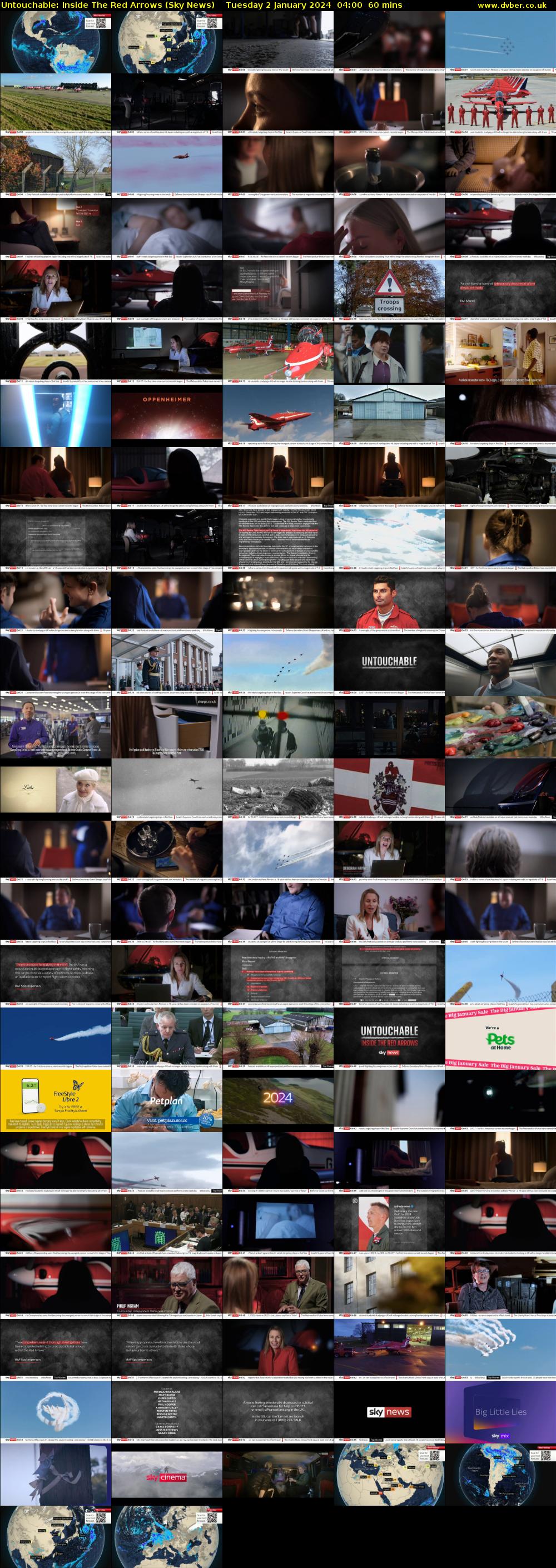 Untouchable: Inside The Red Arrows (Sky News) Tuesday 2 January 2024 04:00 - 05:00