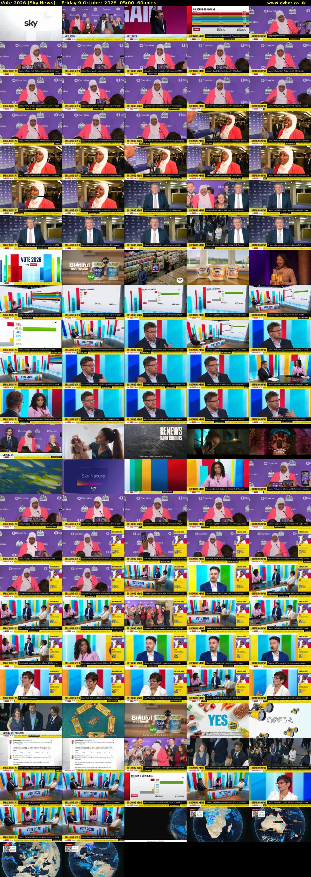 Vote 2026 (Sky News) Friday 9 October 2026 05:00 - 06:00