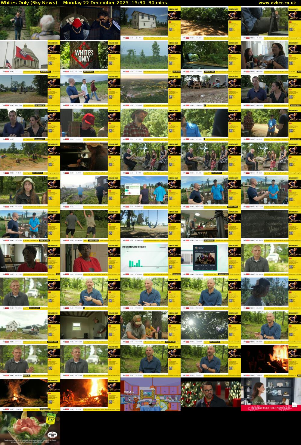 Whites Only (Sky News) Monday 22 December 2025 15:30 - 16:00